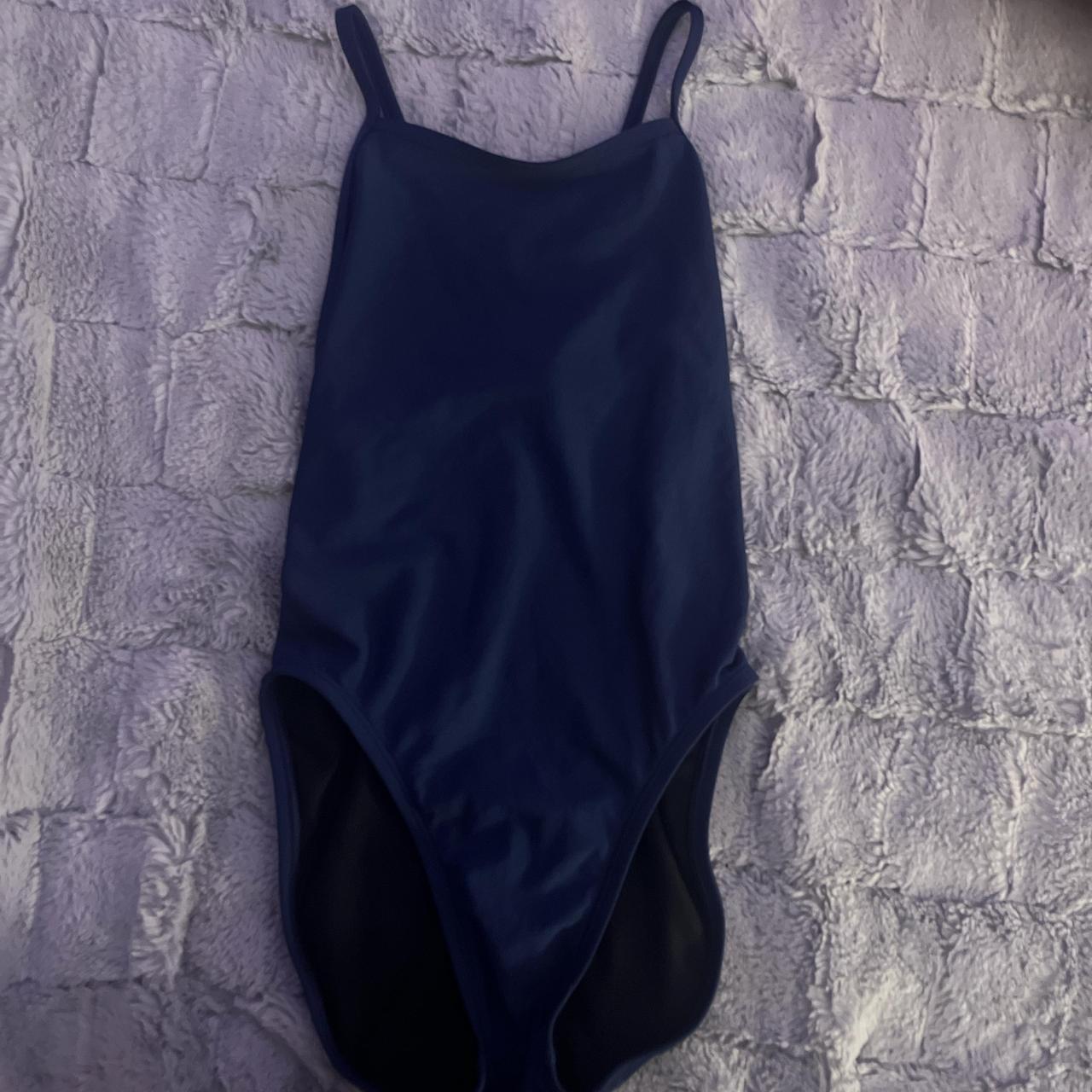 Jolyn Chevy Navy One Piece Swimsuit Size Depop