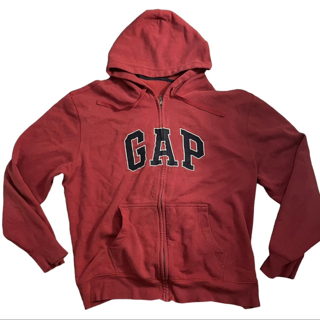 Gap Men's Red Jacket | Depop