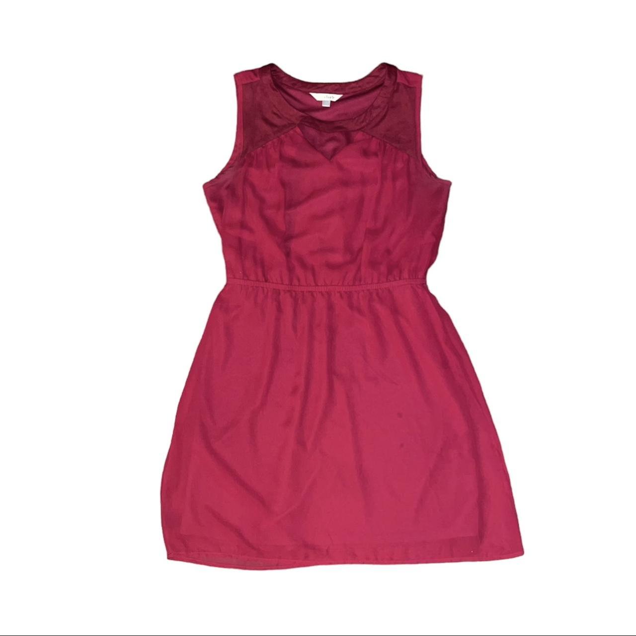 Charlotte Russe Women's Burgundy Dress | Depop