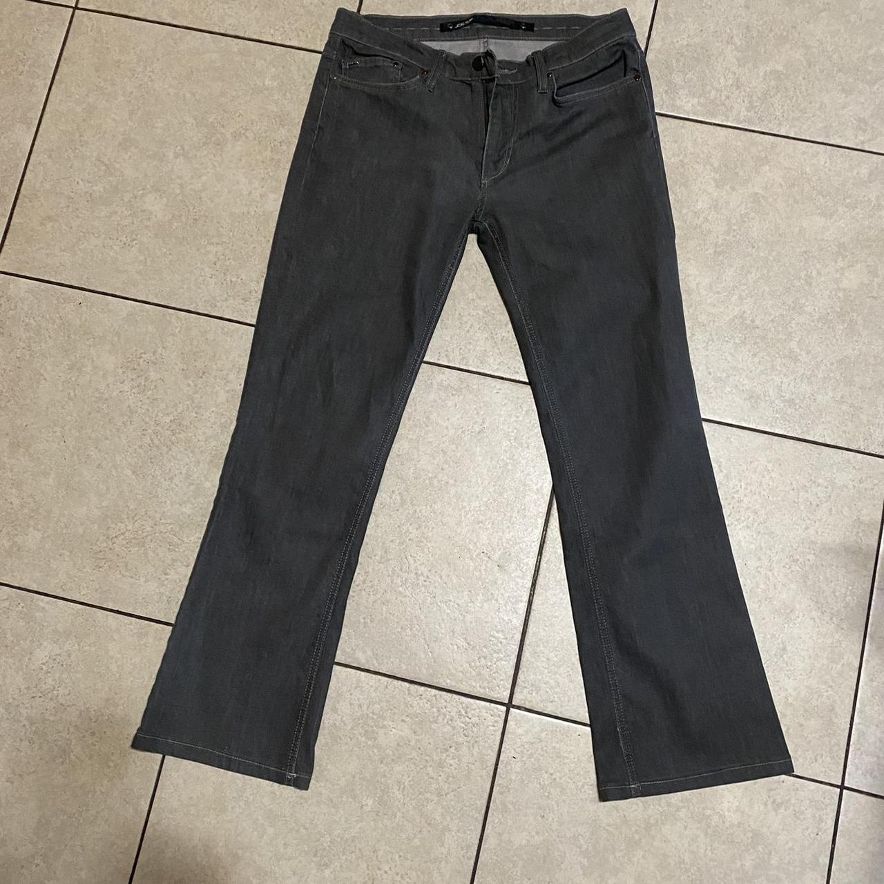 Grey boot cut jeans 32x30 Depop
