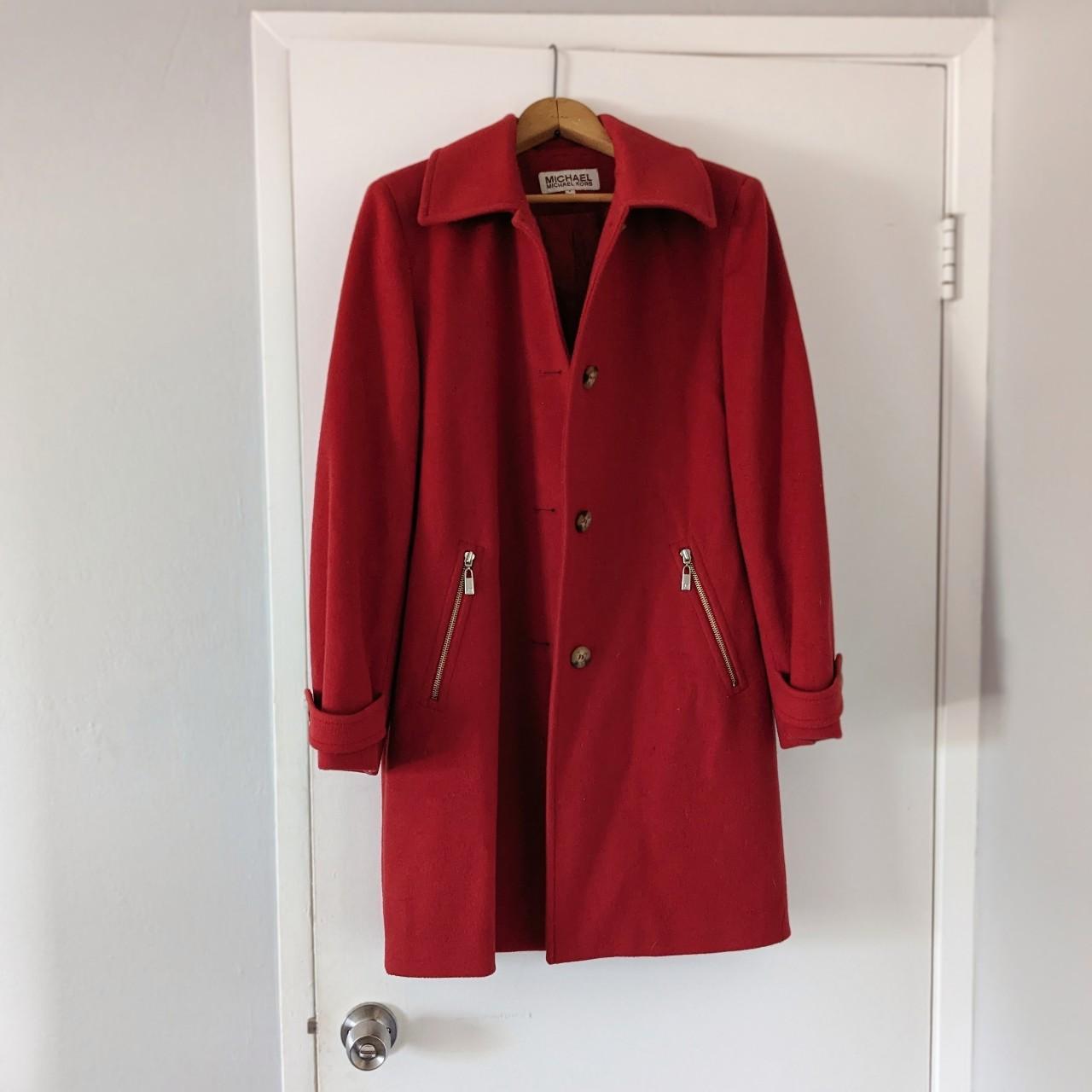 Mk red deals coat