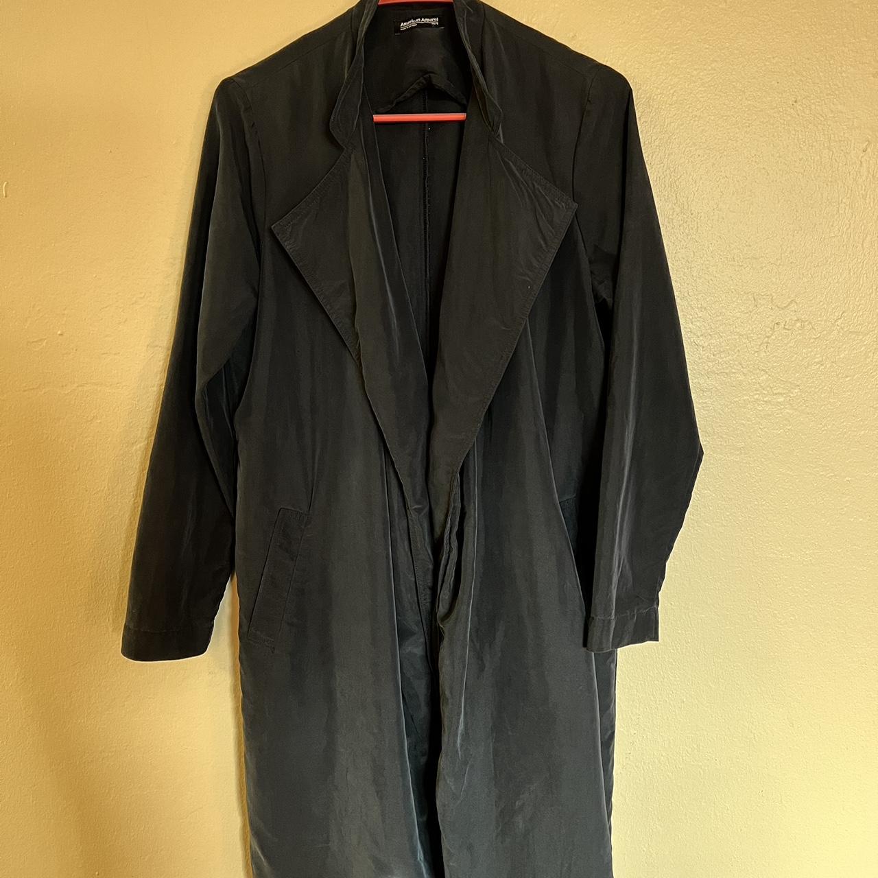 American Apparel Trench Coat - Depop