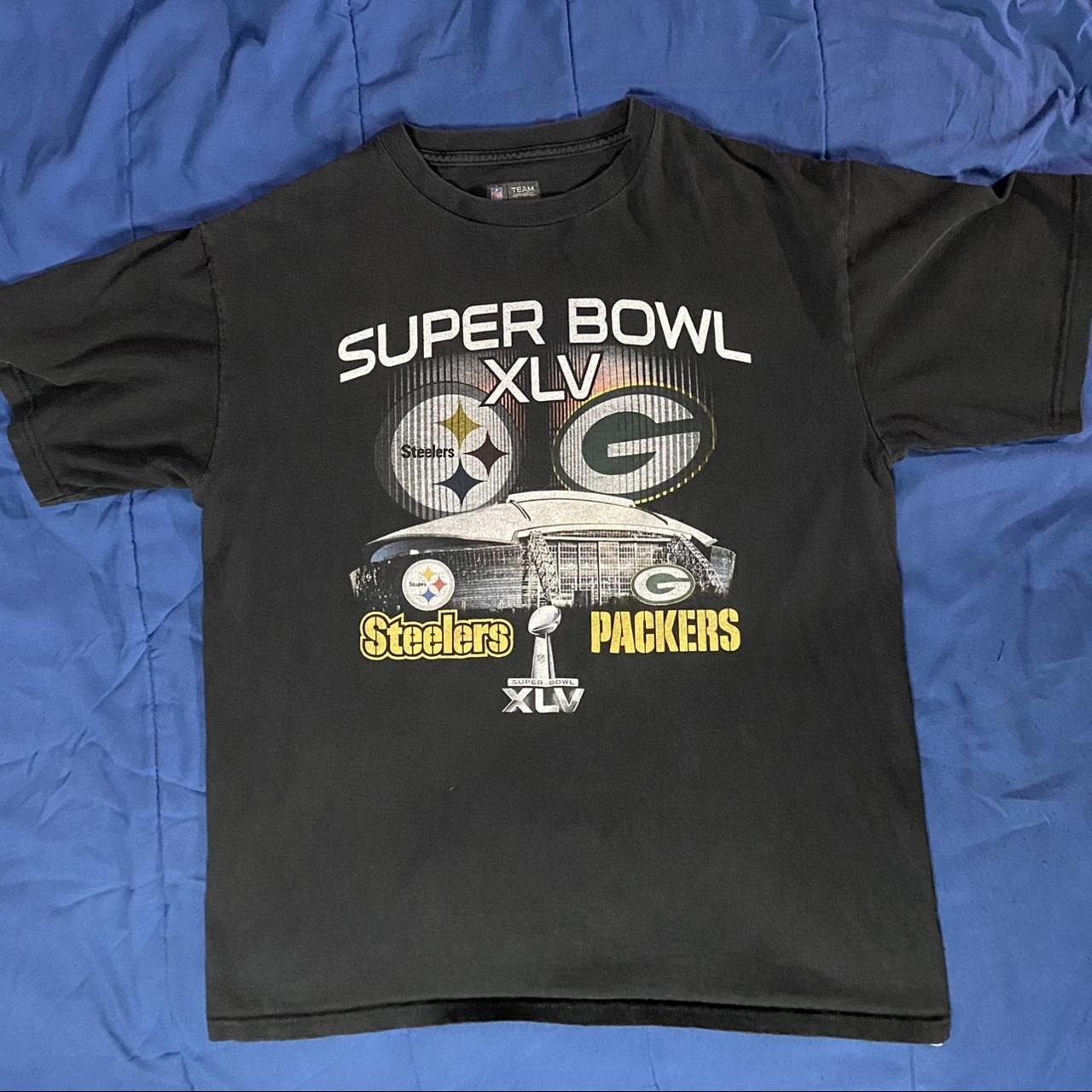 Super-bowl XLV Pittsburgh Steelers VS Green-bay - Depop