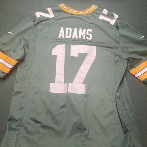 JS2327 #17 Davante Adams Green Bay Packers Vapor - Depop