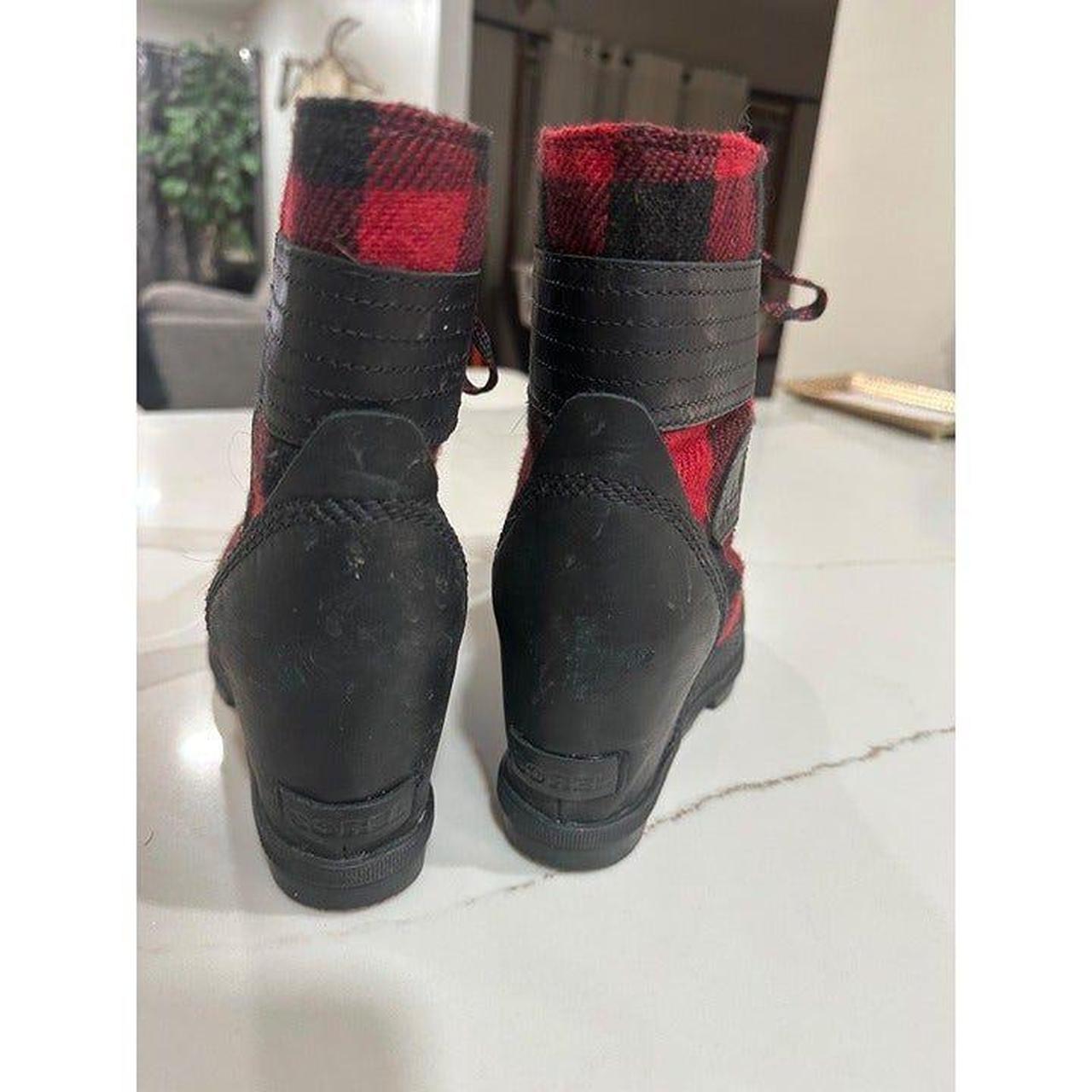 sorel red boots