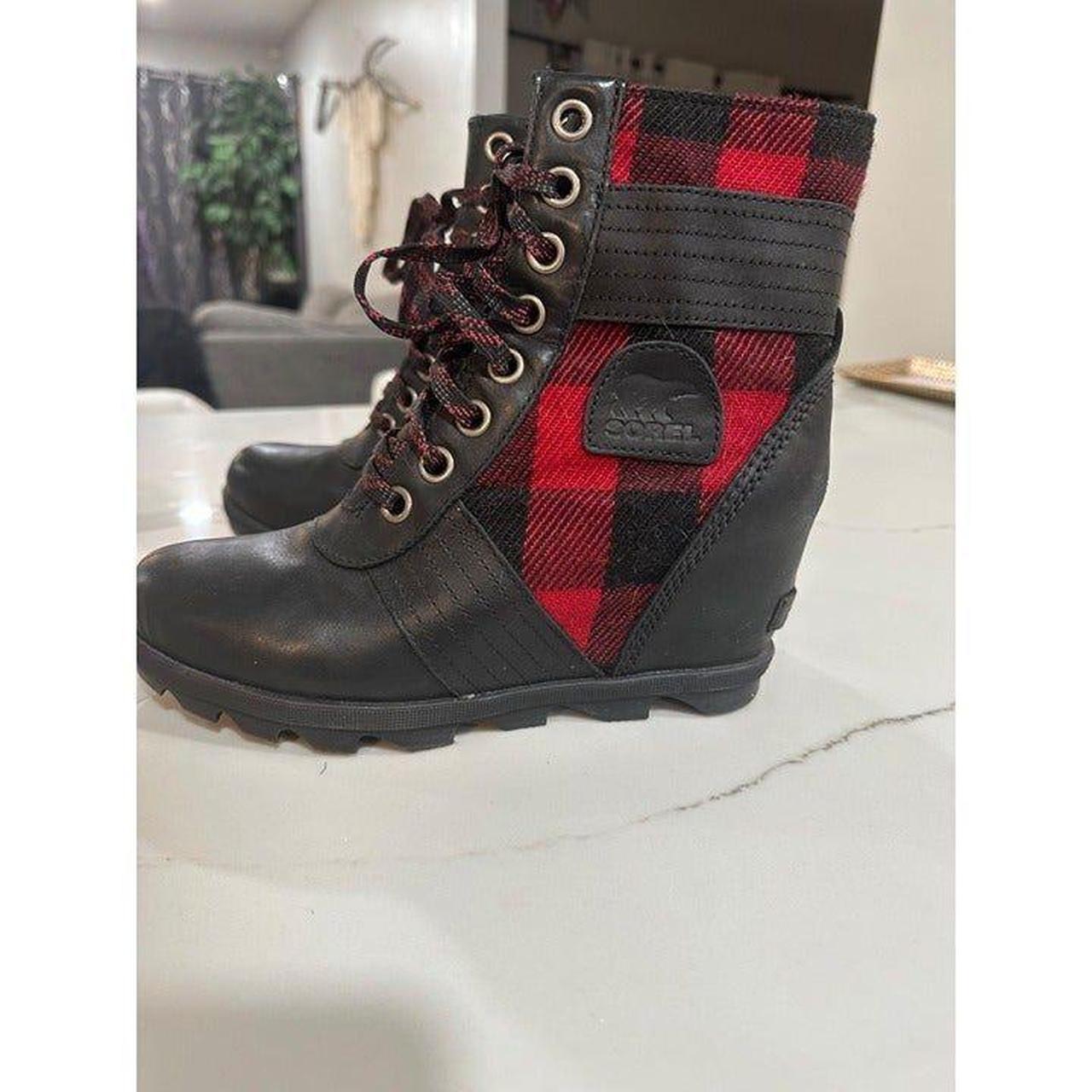 sorel red boots