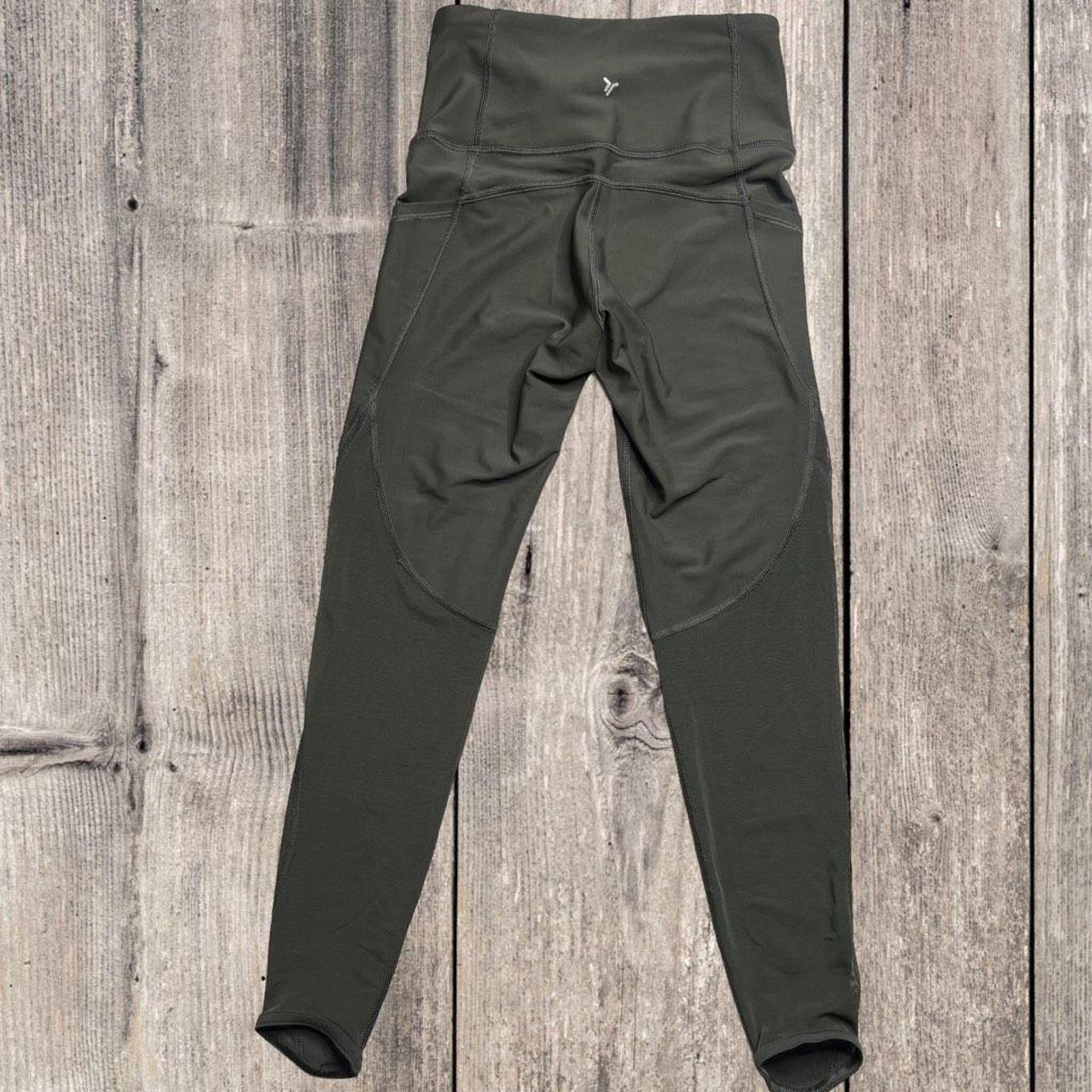 black kyodan leggings. size medium mesh detail on - Depop