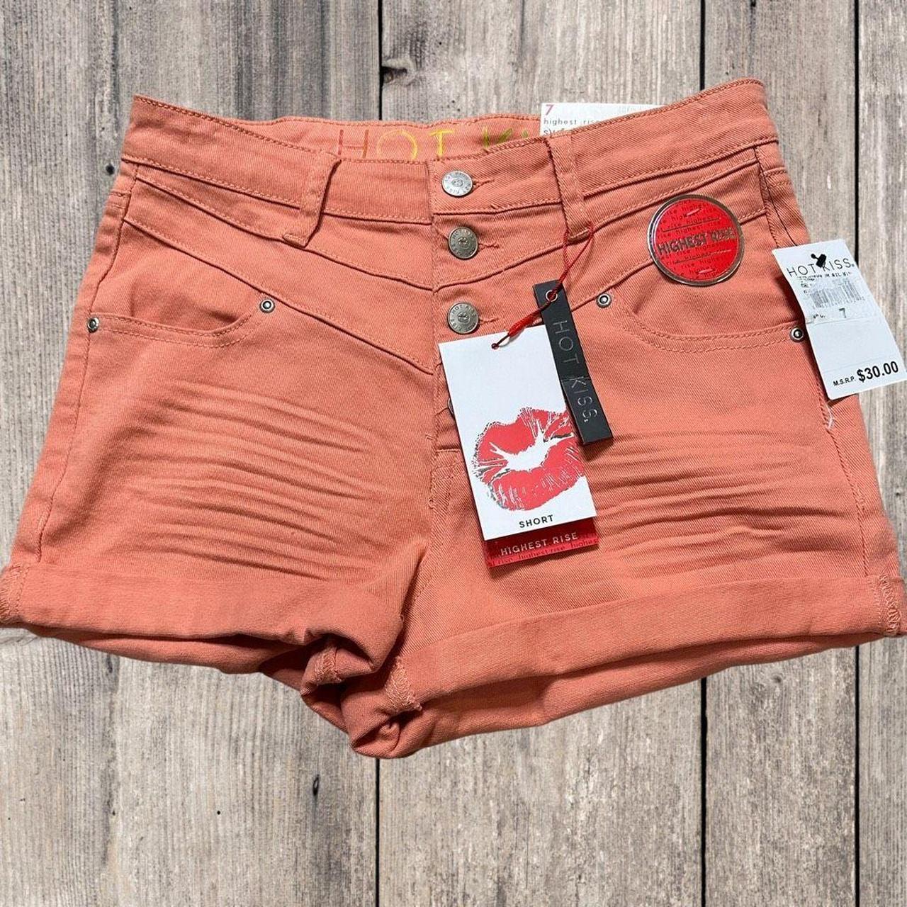 Orange store kiss shorts