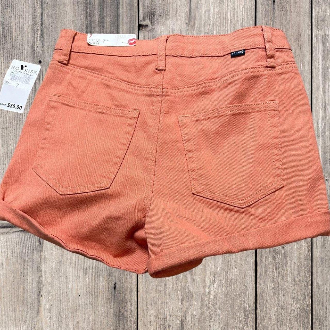 Orange store kiss shorts