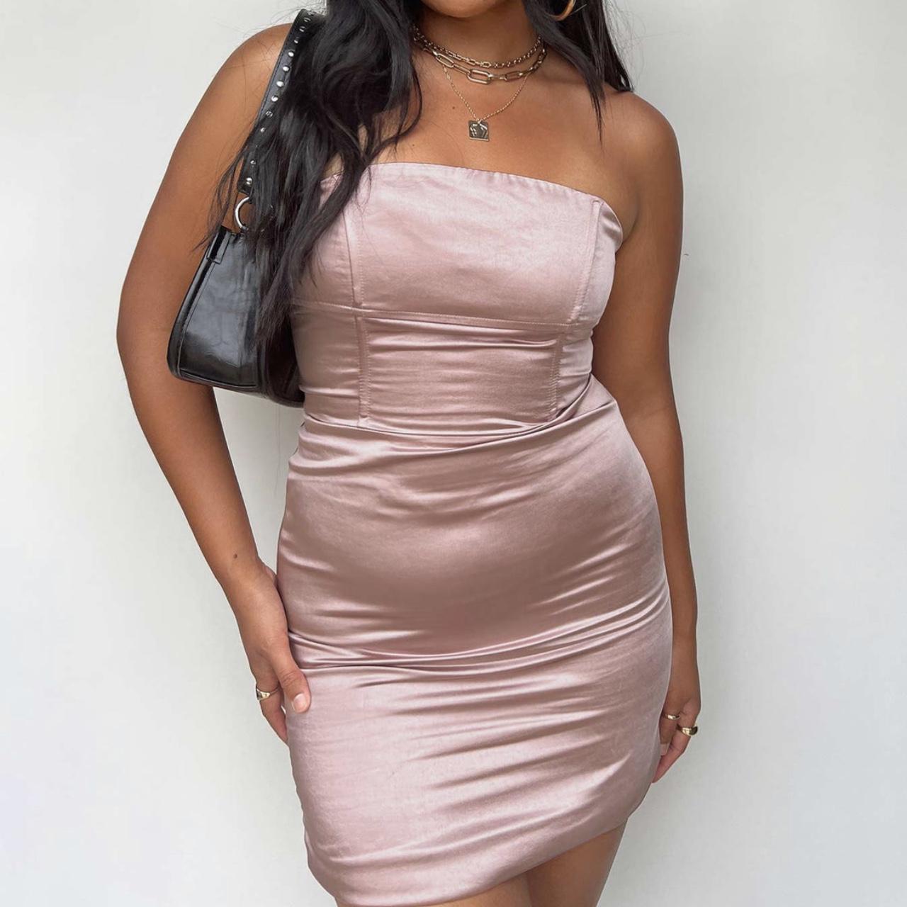 Princess Polly Women's Pink Dress Depop