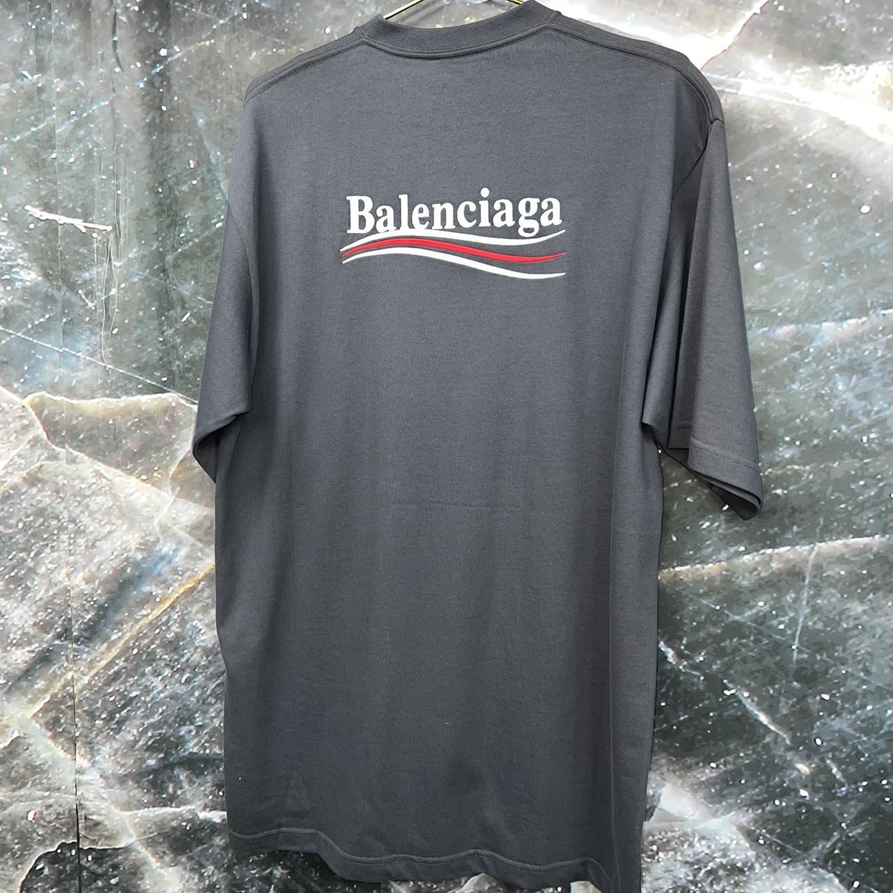 Campaign Logo Balenciaga T Shirt Mens 2017 Balenciaga Political