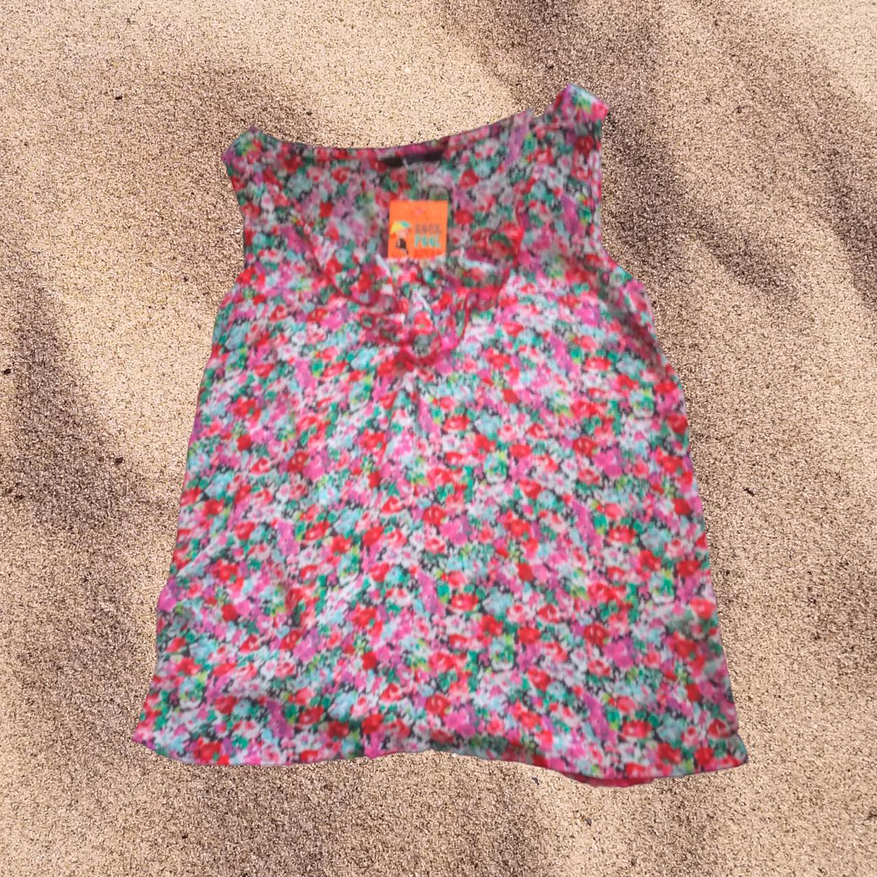 Vintage BHS cottagecore print blouse. Chintzy... Depop