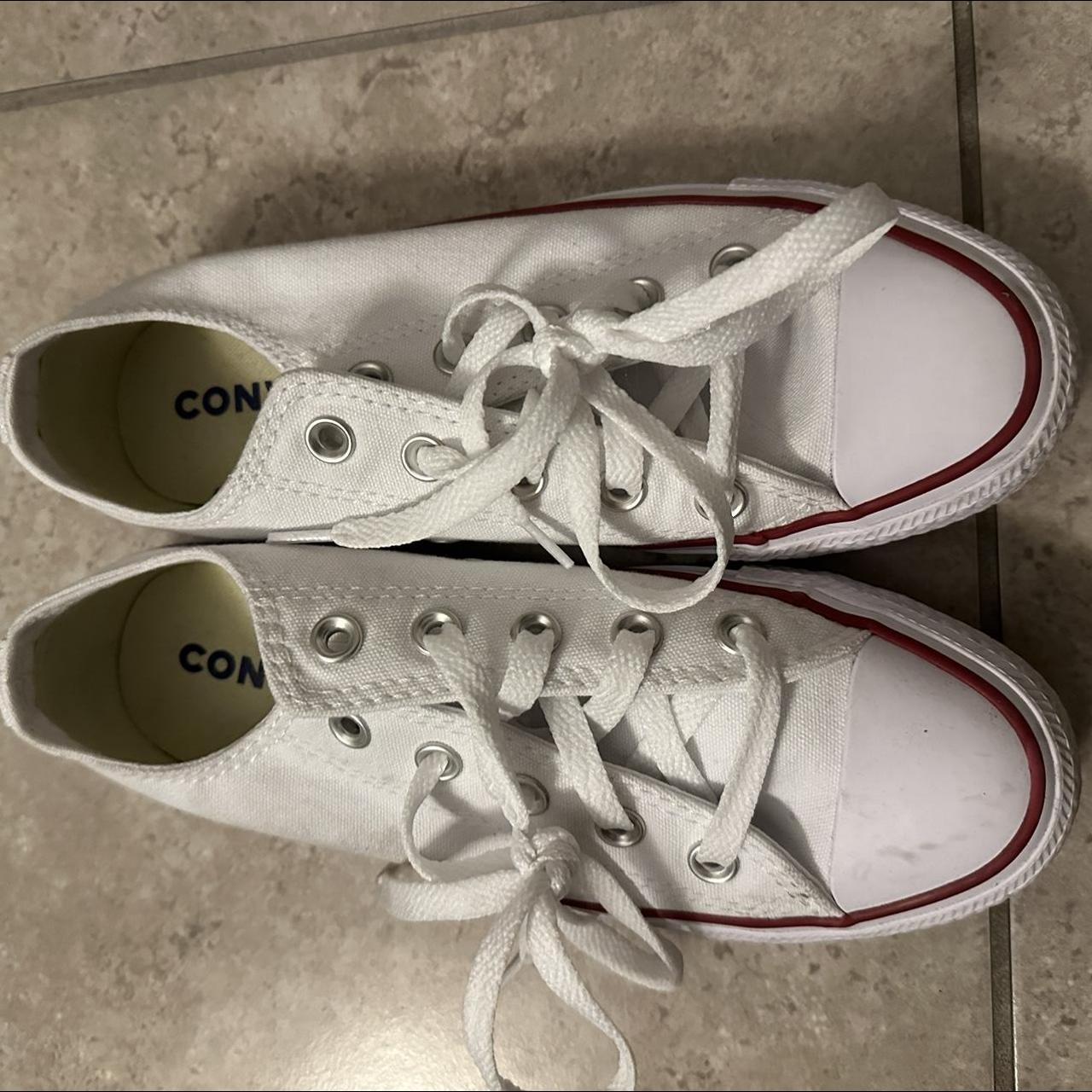 White converse size clearance 3.5