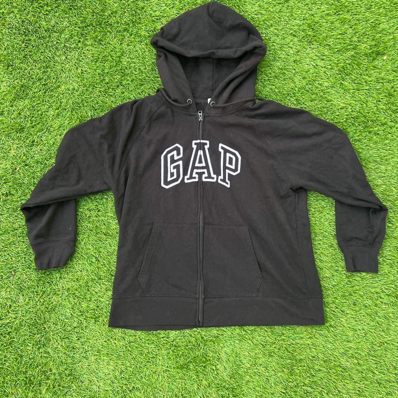 Black Gap Jacket Fits like a Small ( Tagged a XL)... Depop