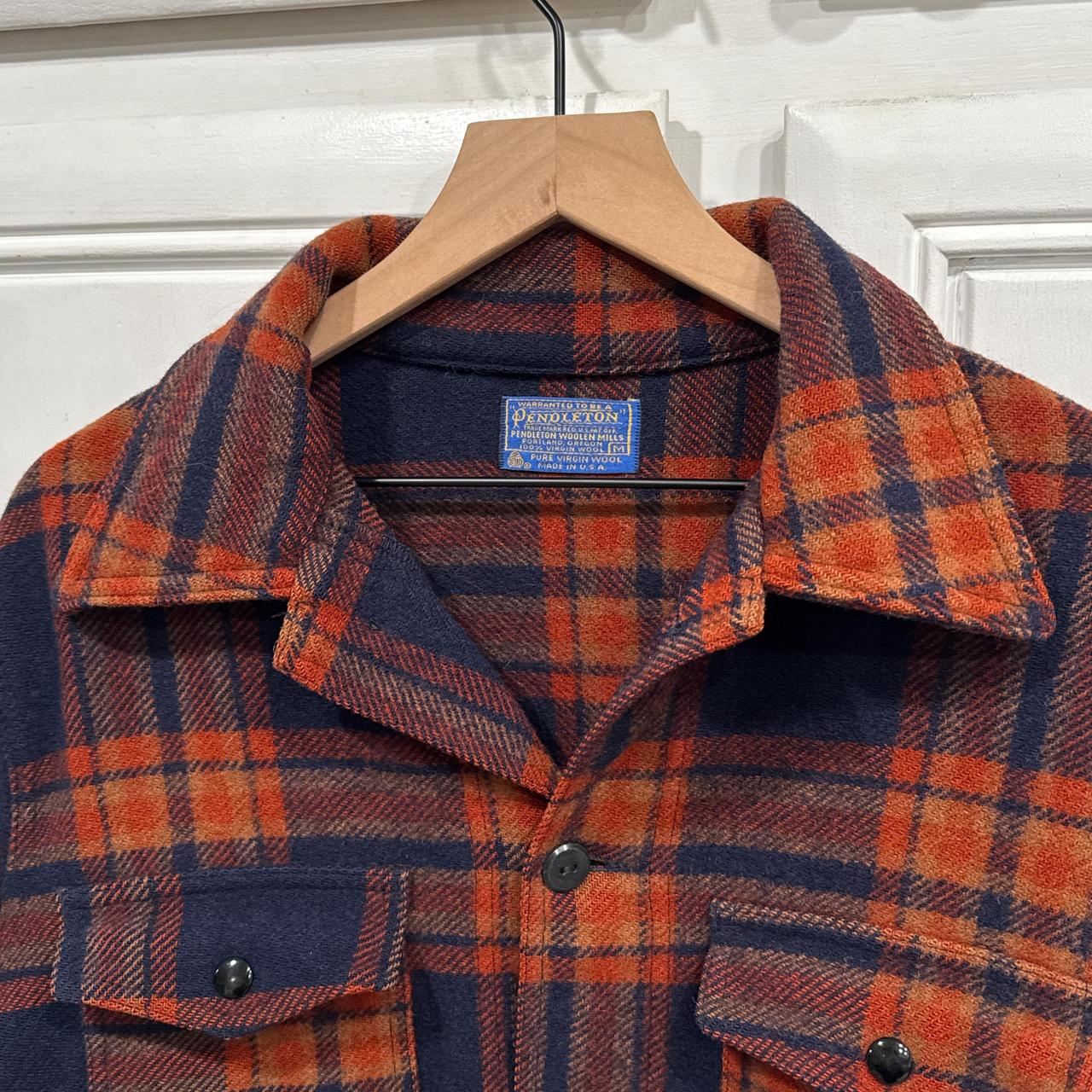 Pendleton Men's Shacket Jacket - Multi/Orange - L… - image 1