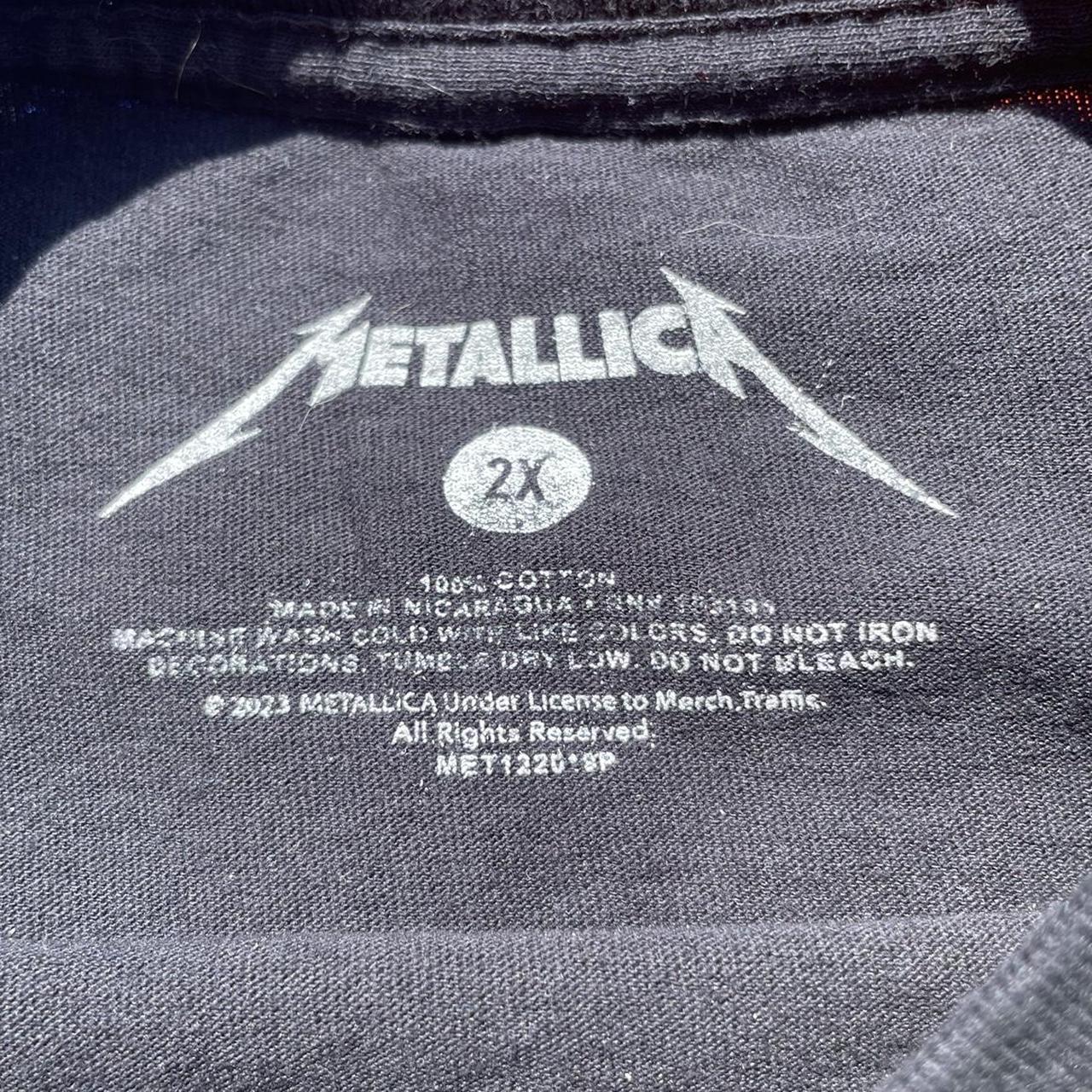 Modern Metallica and justice for all tee, size XXL... - Depop