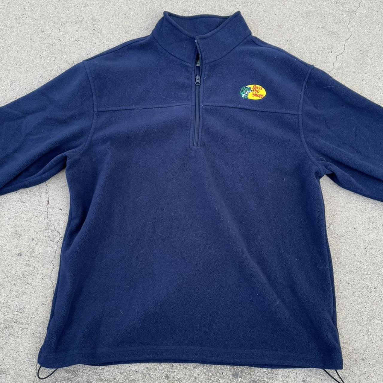 Bass pro shop quarter zip - Depop