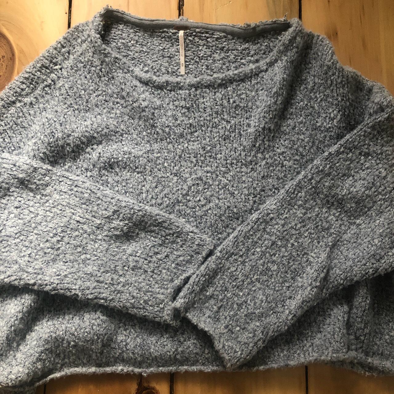 Free people sweater. Loose fit with wide sleeves.... - Depop