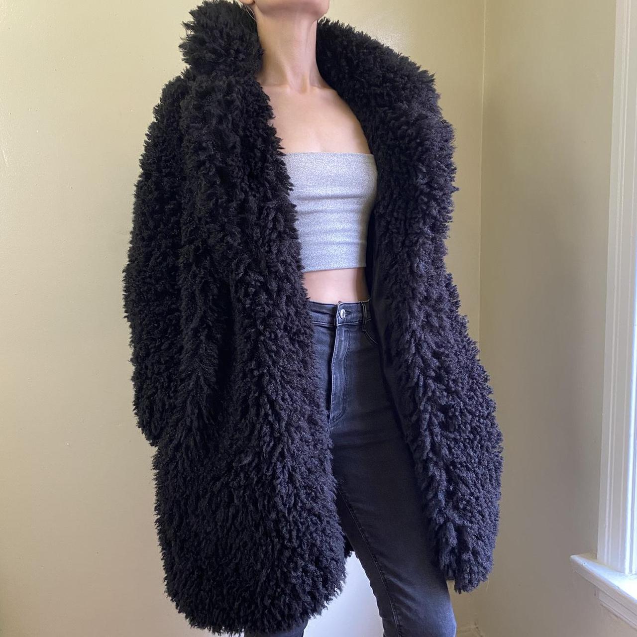 Open to offers! • Wild Fable Faux Fur Sherpa & Denim - Depop