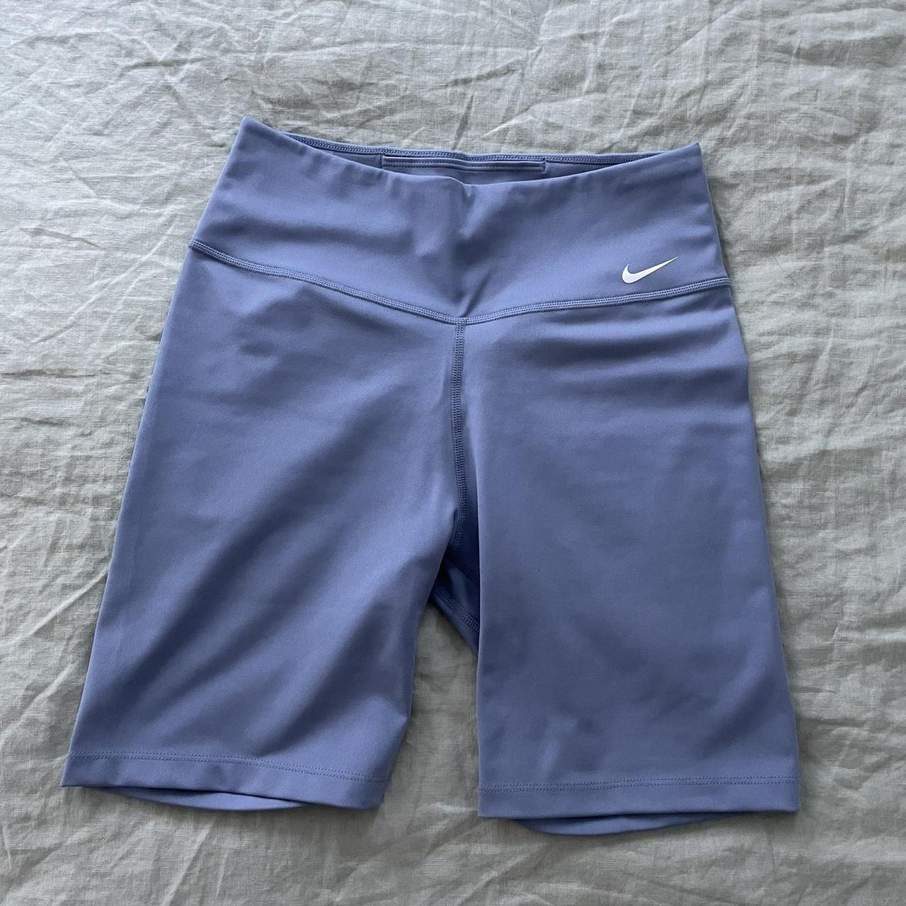 womens nike blue shorts