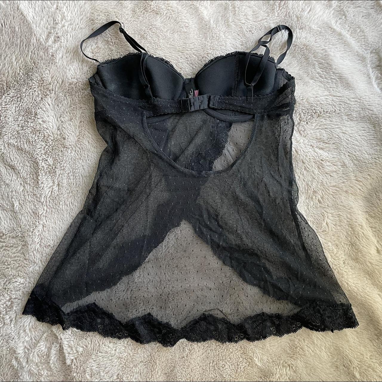 Victoria's Secret Women's Black Nightwear | Depop