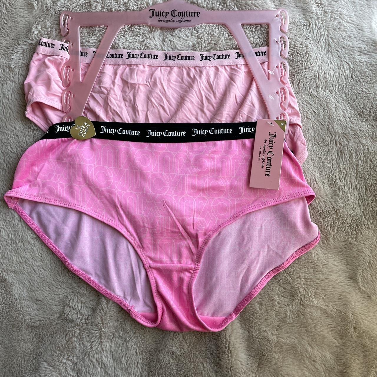 Juicy Couture Pink Panties, brand new never worn and - Depop