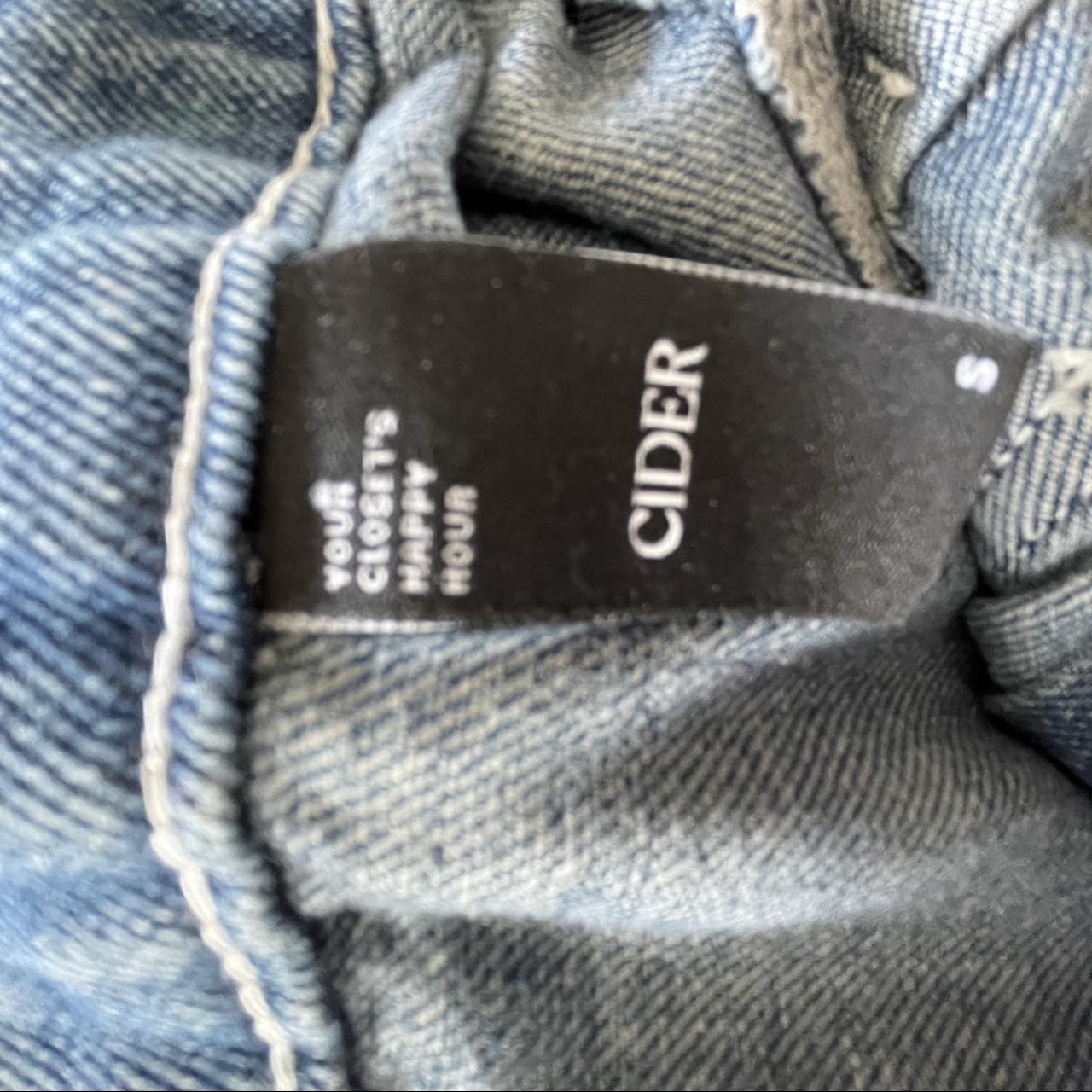 Cider Women's Blue Jeans Depop