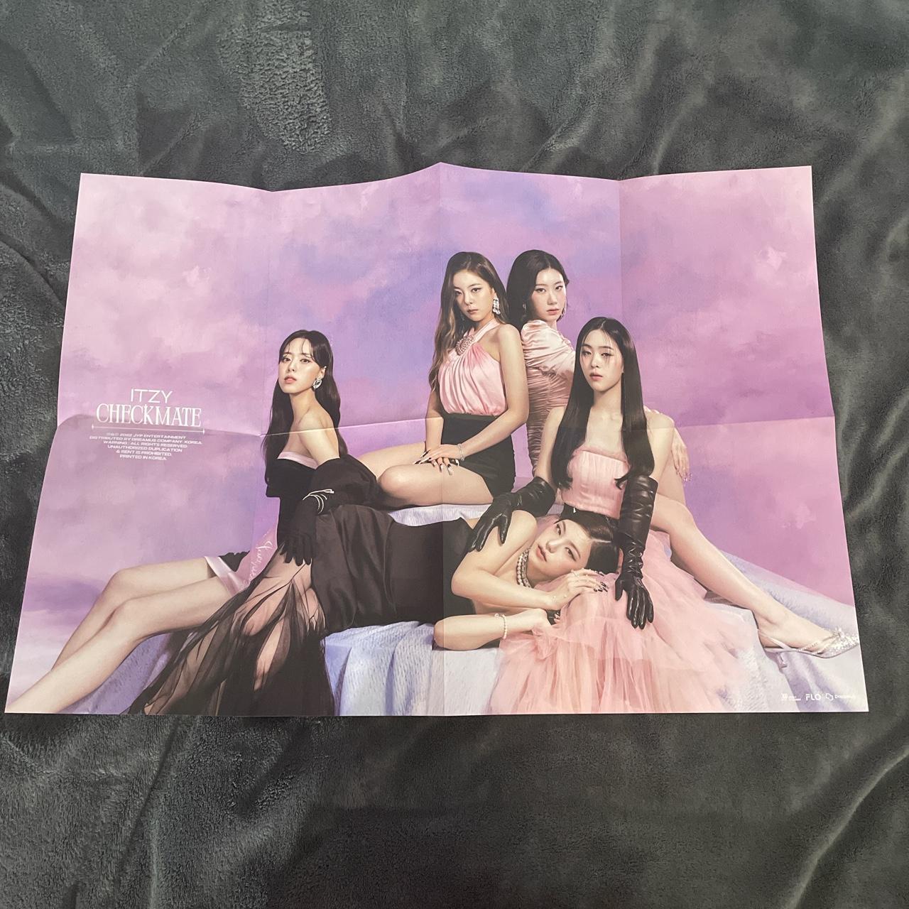 Itzy Checkmate Group Poster for Sale by LiveKpop