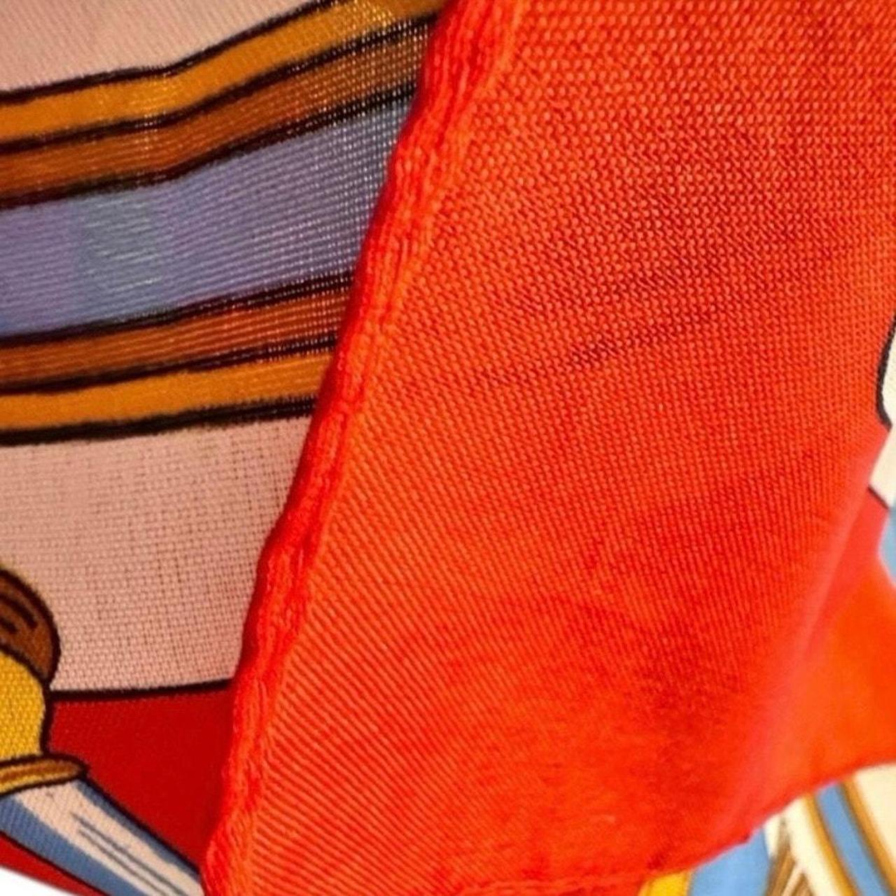 Source Unknown Women's Scarf - Red/Blue – A vibra… - image 2