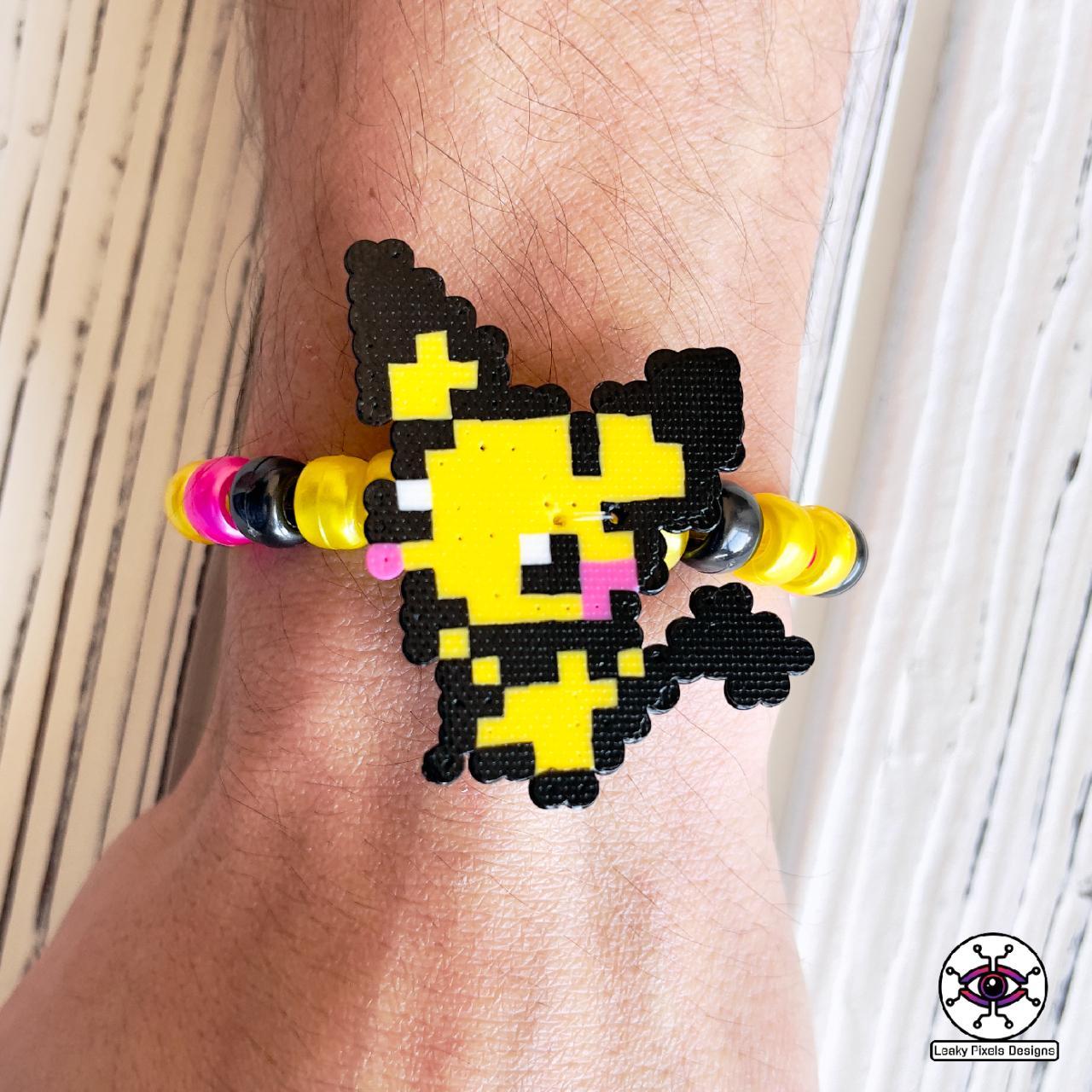 Pokemon Yellow Happy Pikachu Kandi Pattern