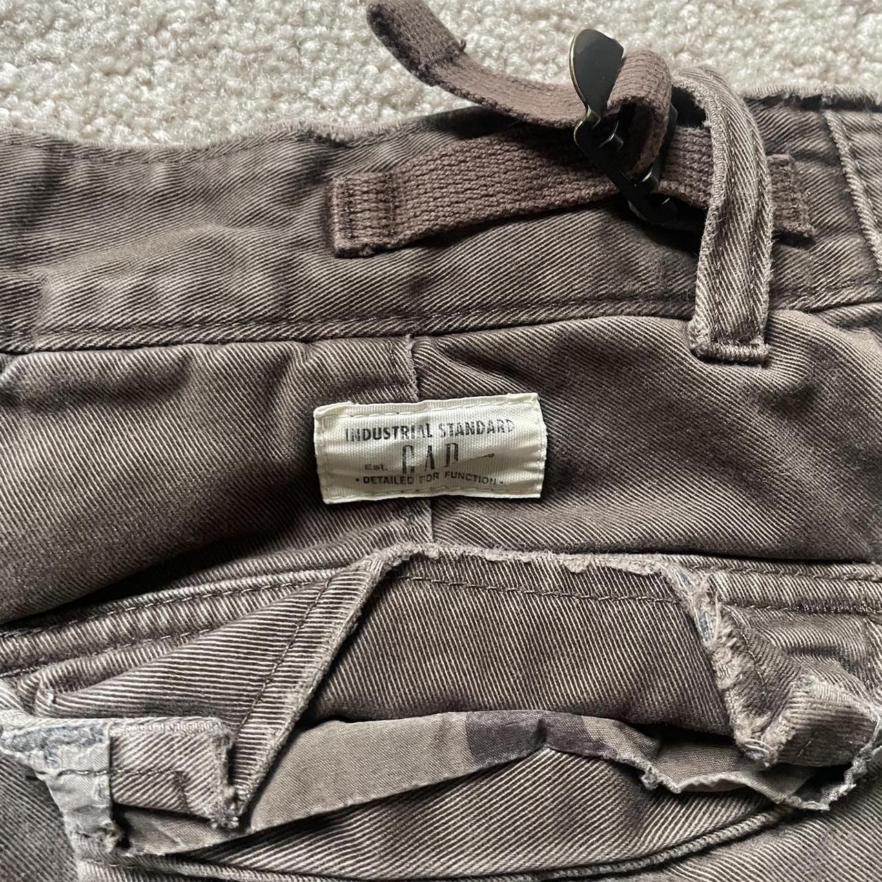 Vintage Gap Baggy Cargo Pants. Perfect distressing.... - Depop