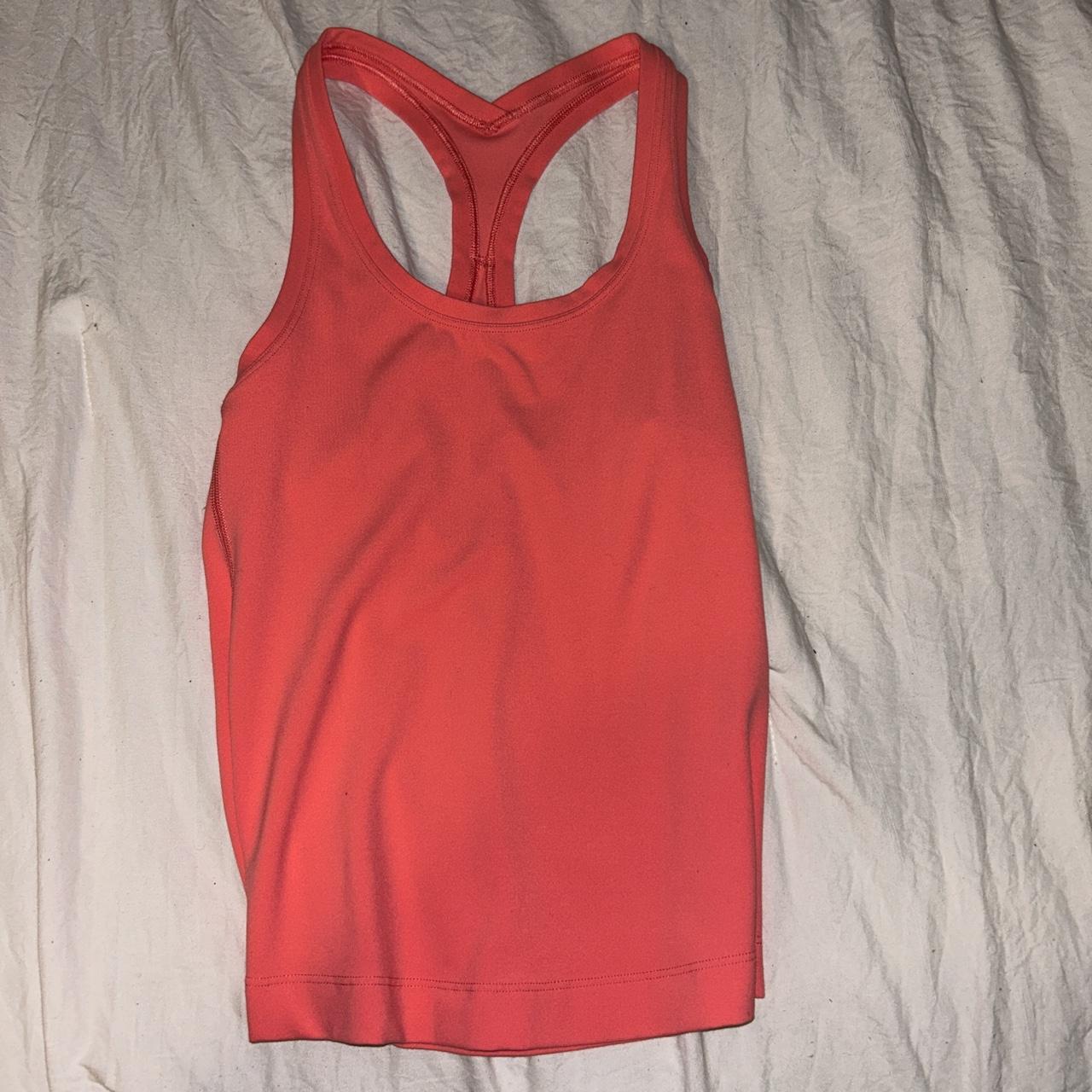 Lululemon Women's Pink Vest Depop