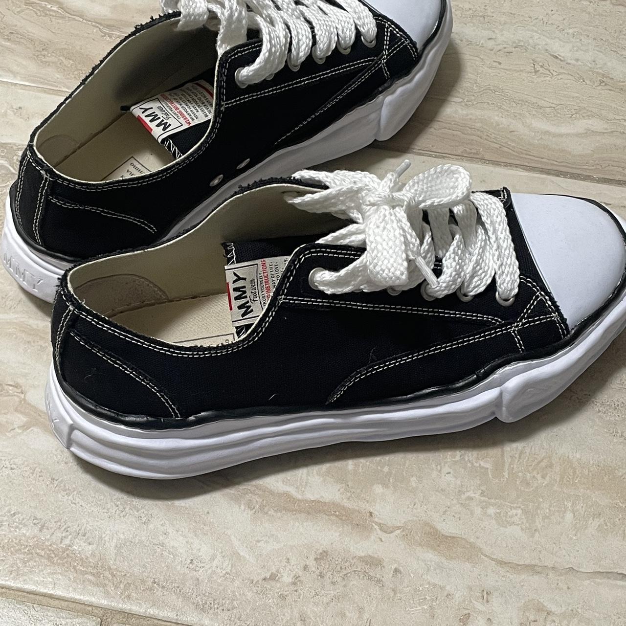 Maison Mihara Yasuhiro Men's Black Trainers | Depop