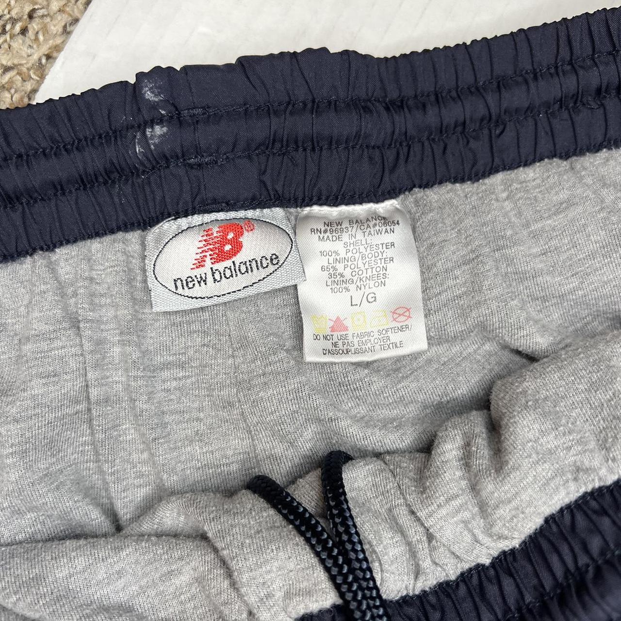 New Balance Women's Gray Leggings Size Small #90s - Depop