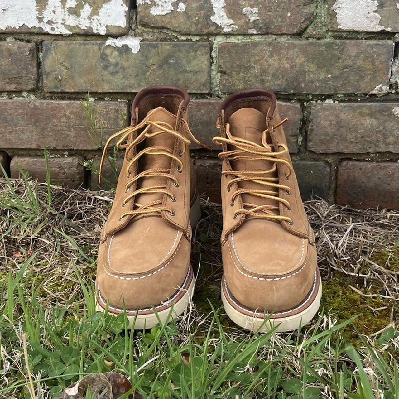 Women's Red Wing Moc Toe Boots 3372 - Honey Chinook