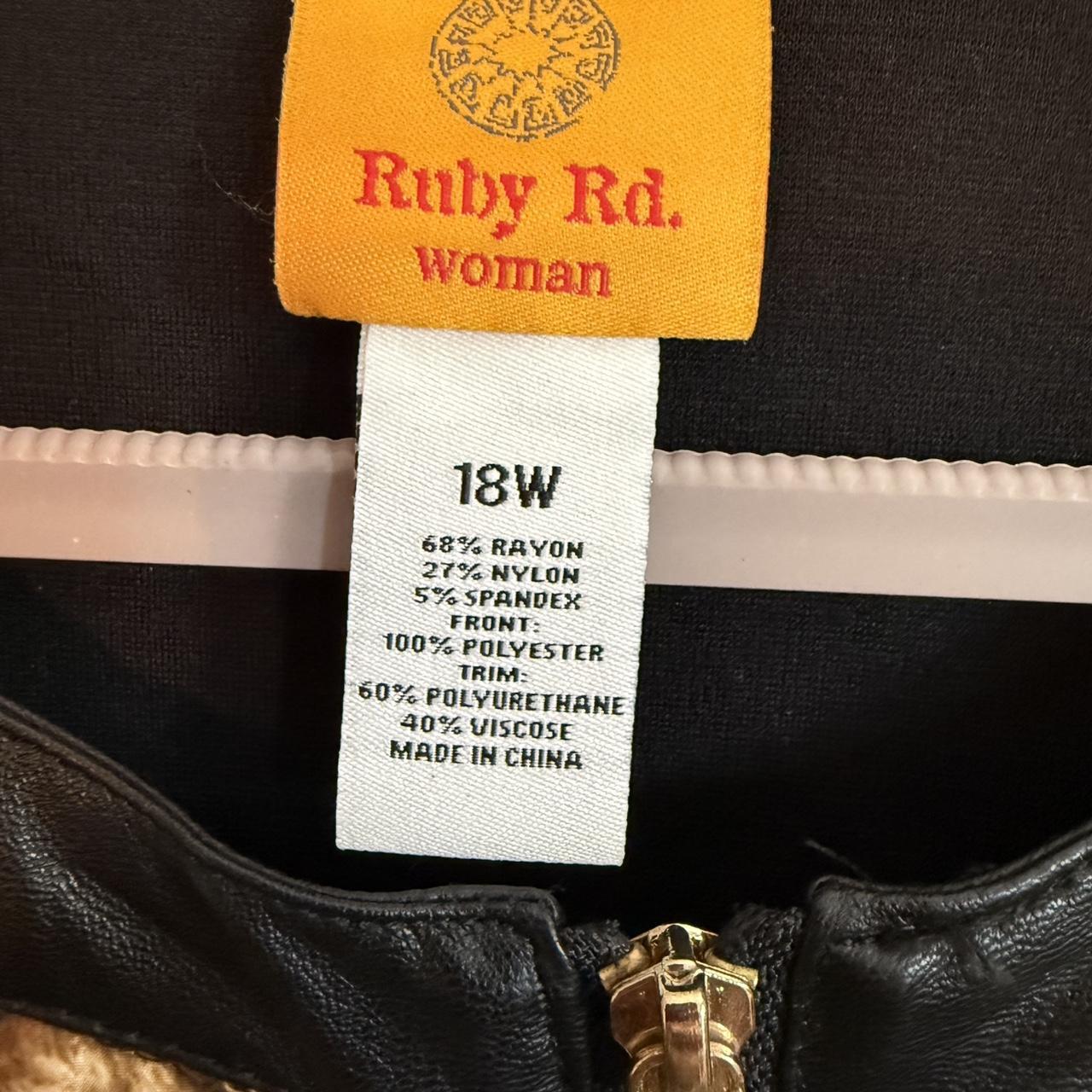 Ruby Rd. Women's Jacket - Brown/Multi - 18 – Ruby… - image 2