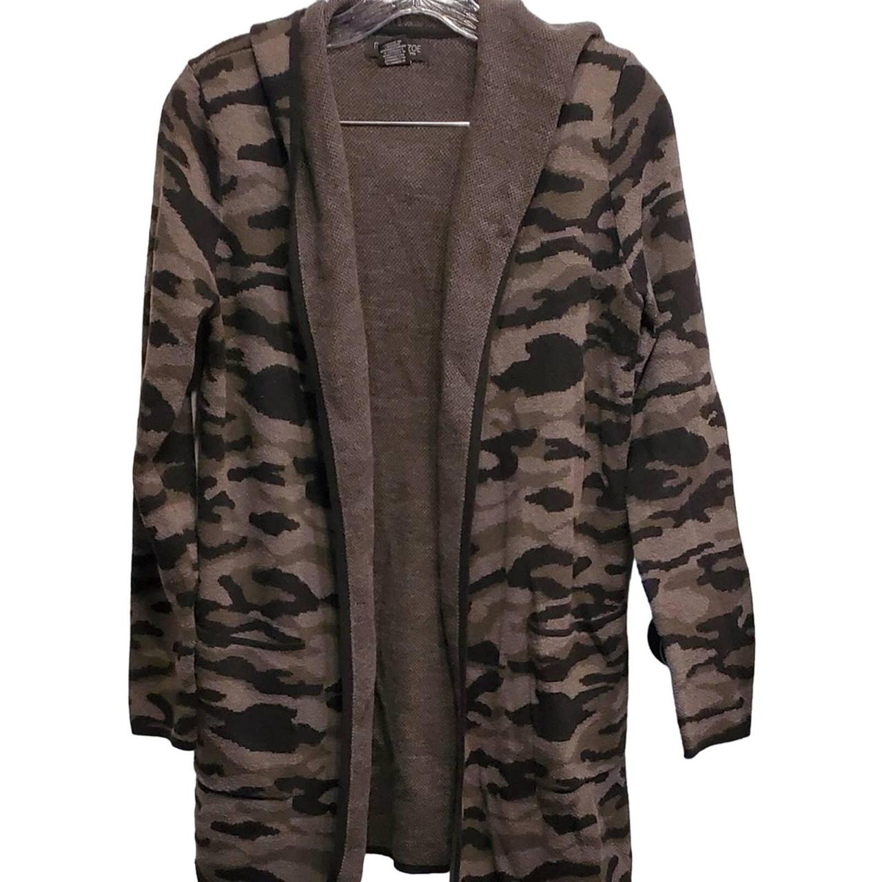 Rachel Zoe hot Camo Print Sweater