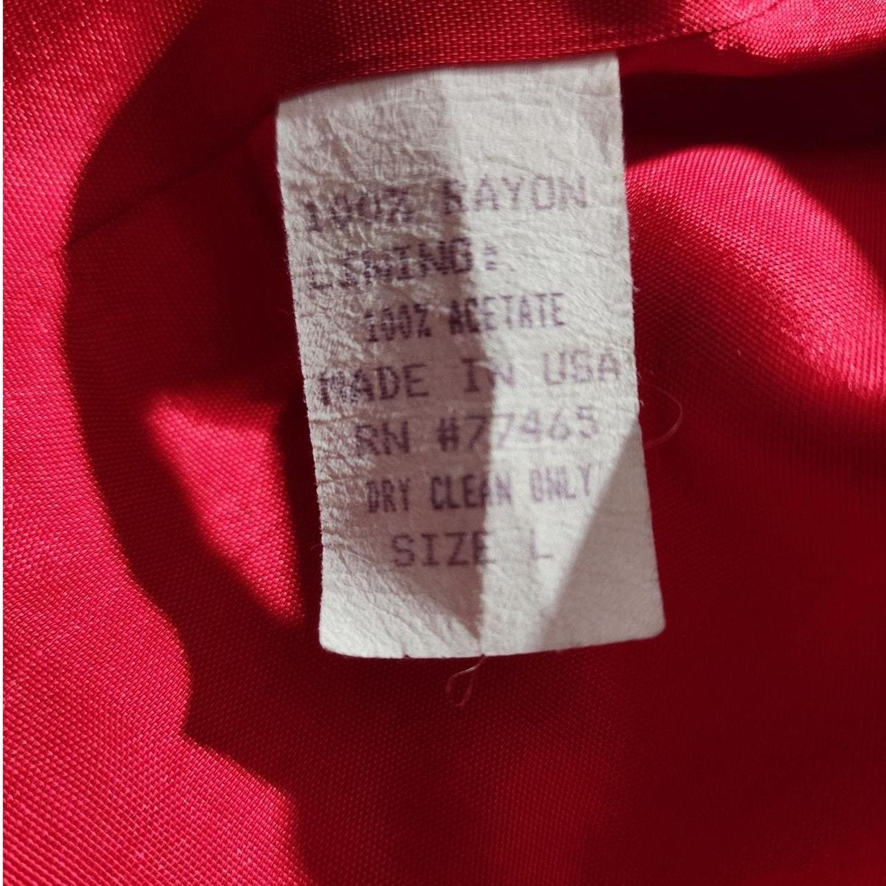 Women's Jacket - Red - 18 – Essential Elements Vi… - image 5