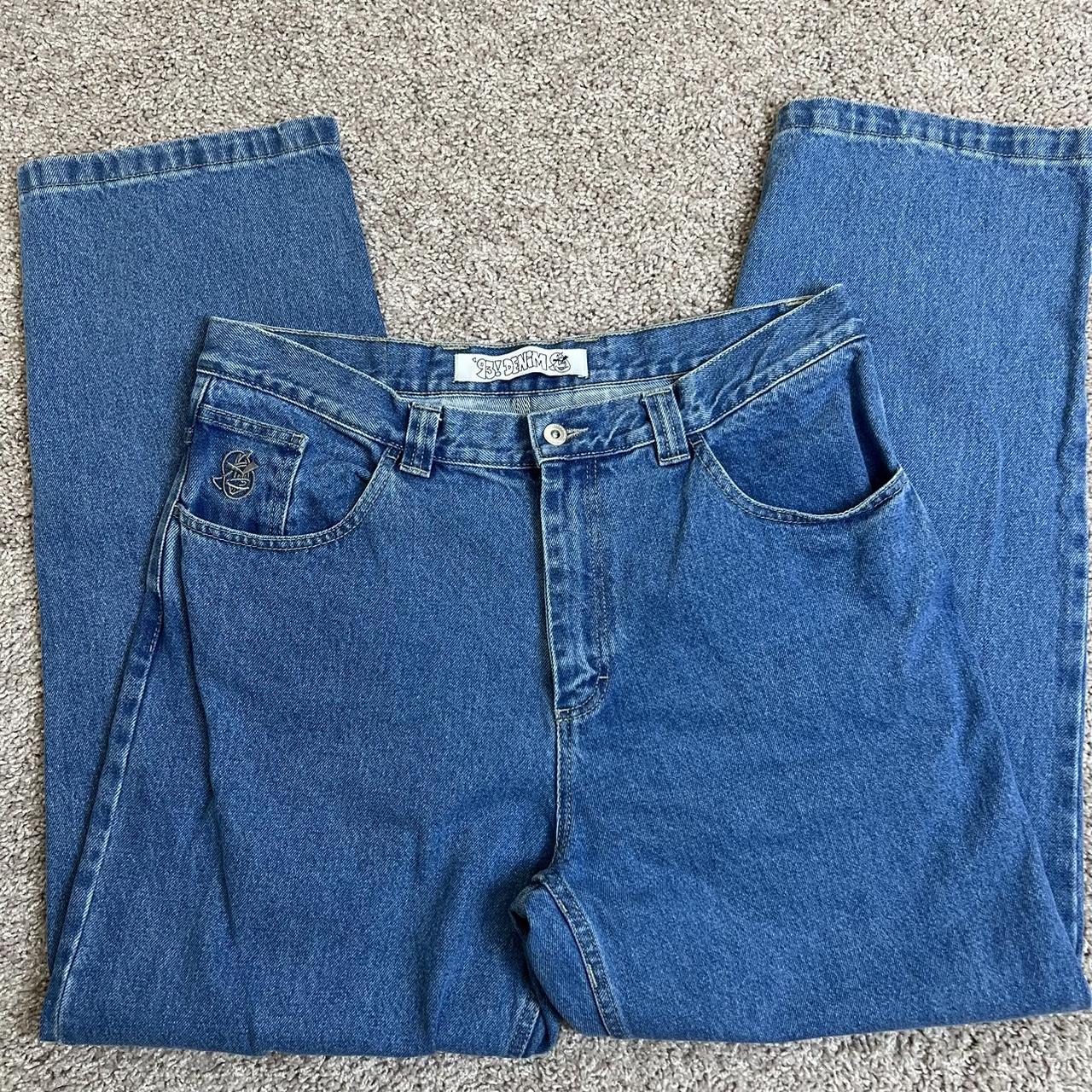 Polar big boy/ 93 pants Mid blue Worn a handful of... - Depop