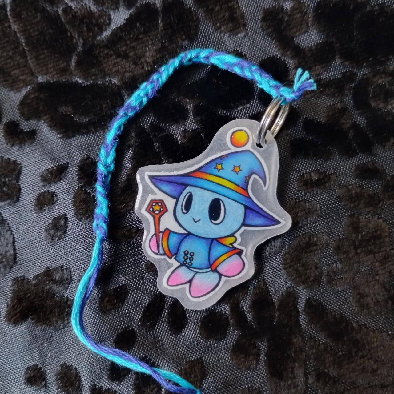 Handmade Shrinky Dink Wizard Chao Charm. Originally... - Depop