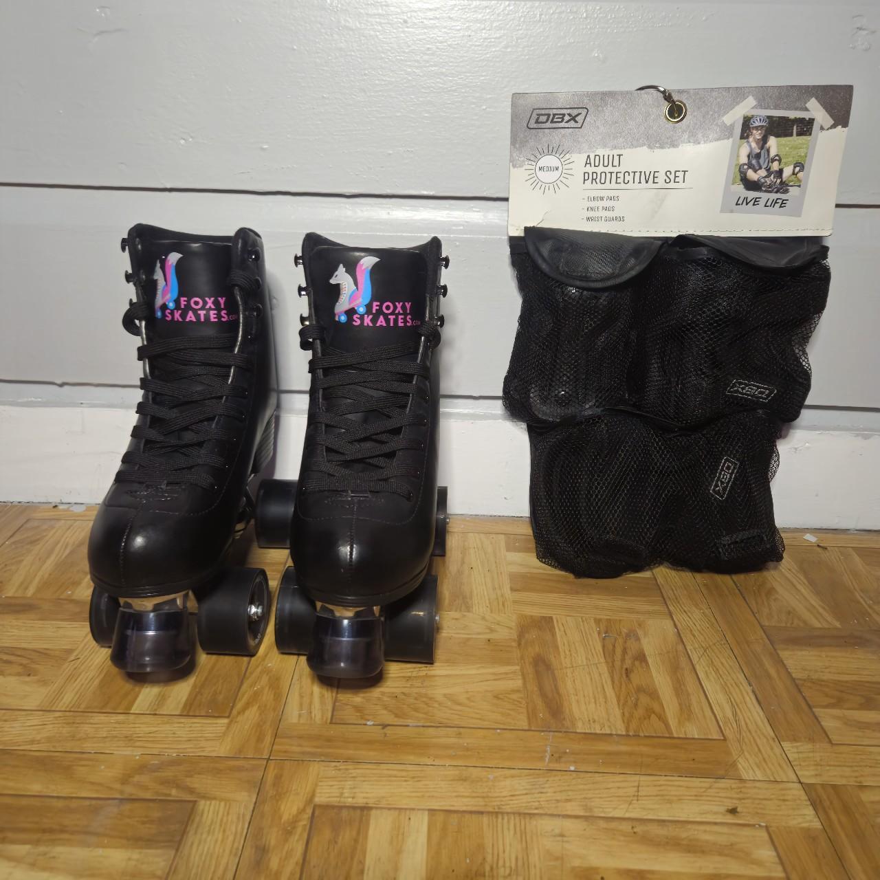 Roller Skates & pads Only worn once. Great... - Depop