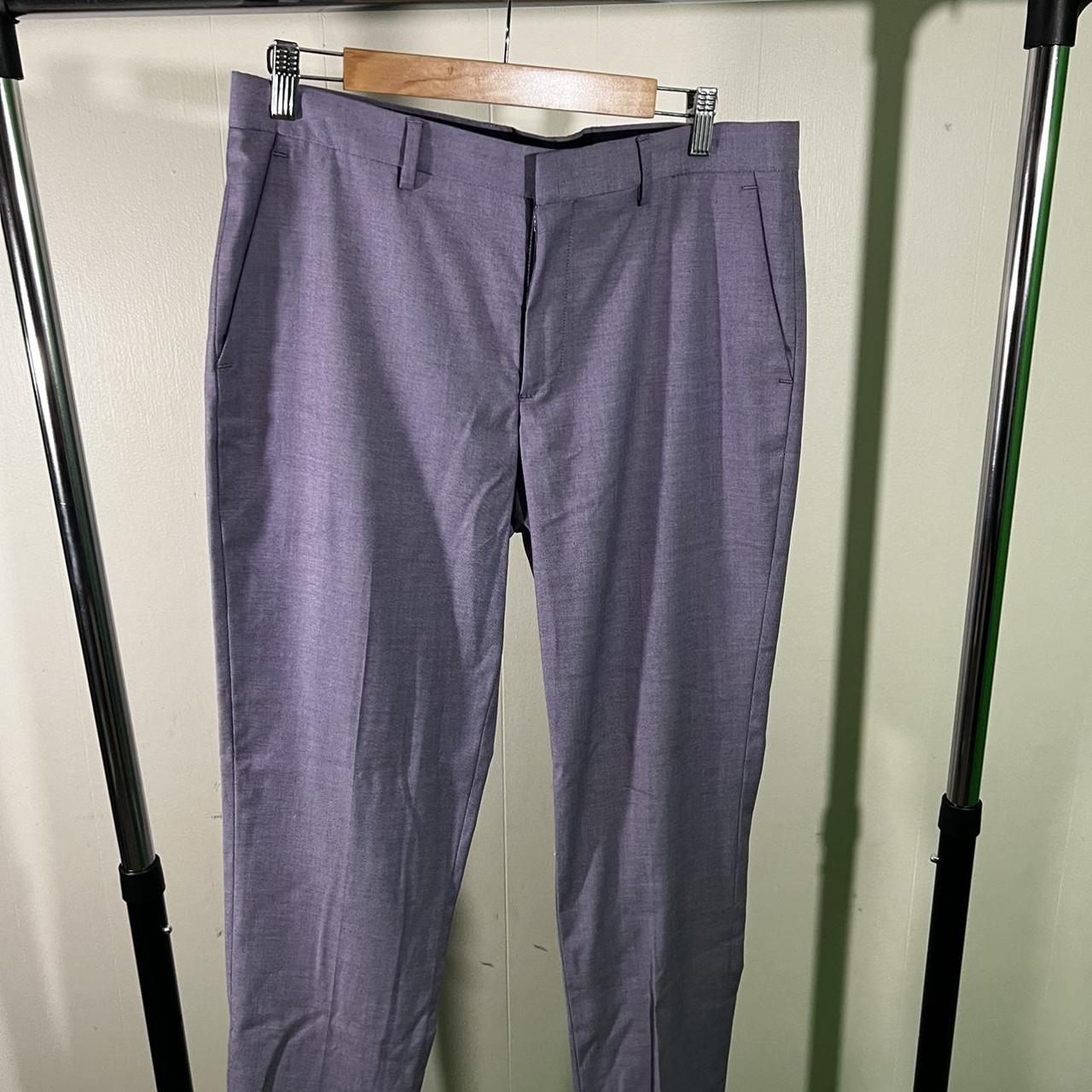 adidas adipure men´s golf trousers fabric trousers 5 pocket powder purple