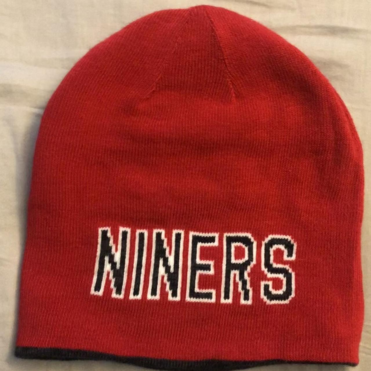 San Francisco 49ers Beanie Hat Choose From All Black or Black 