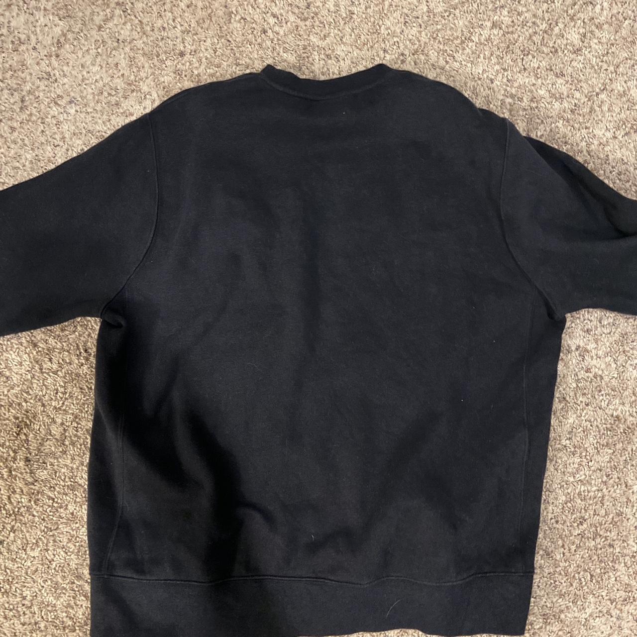 mens black nike crew neck sweater