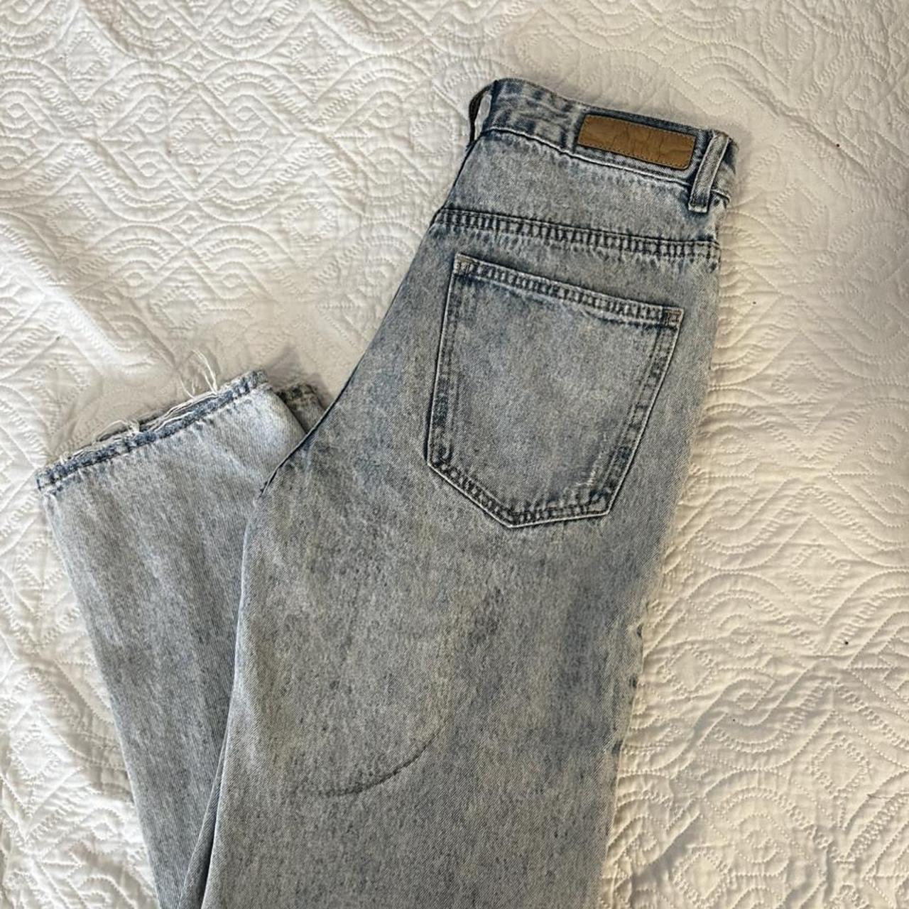 PETER DO - Archived Ripped Wide Leg Jeans - Depop