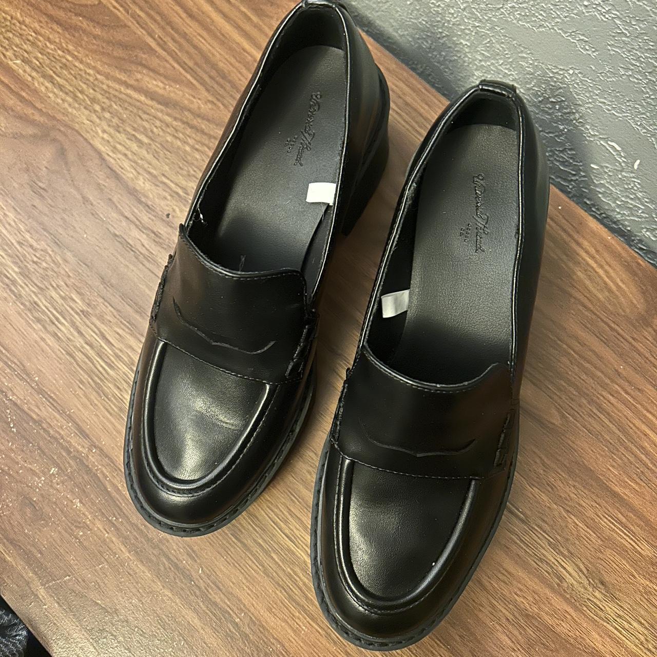 NWOT universal threads lug sole penny loafers - Depop