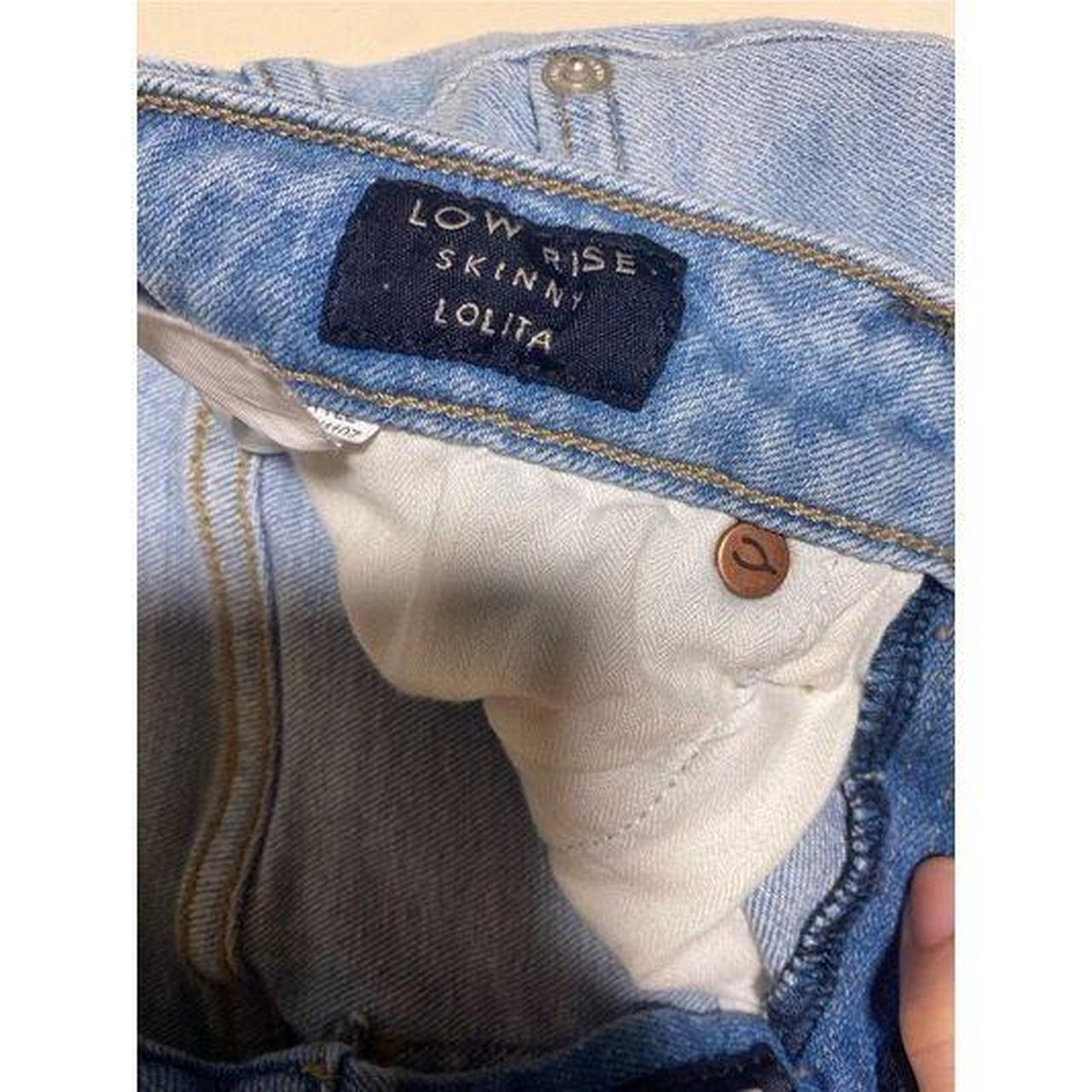 Lucky brand low rise skinny Lolita light wash jeans - Depop