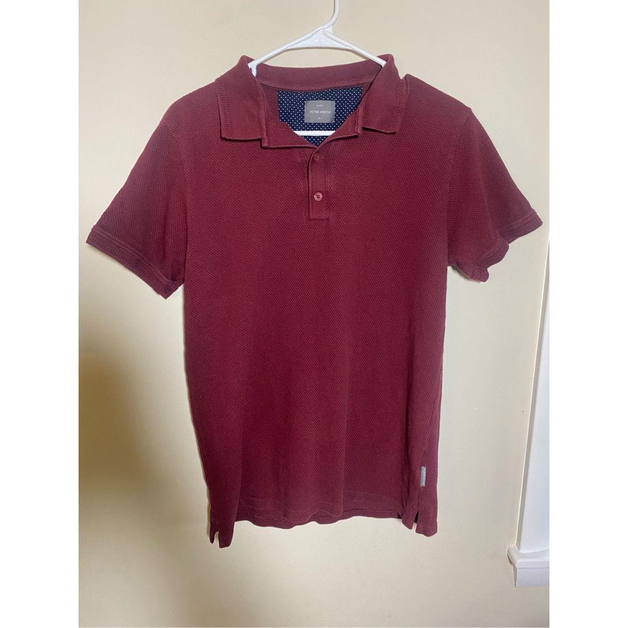 Pre-owned Peter Werth London “Baran” Polo. Size tag... - Depop