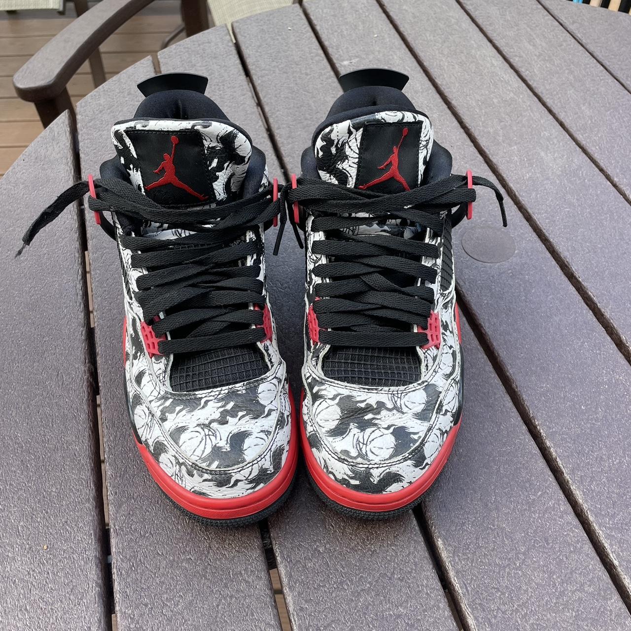 Air Jordan 4 Retro Tattoo Size 10M jordan. Depop