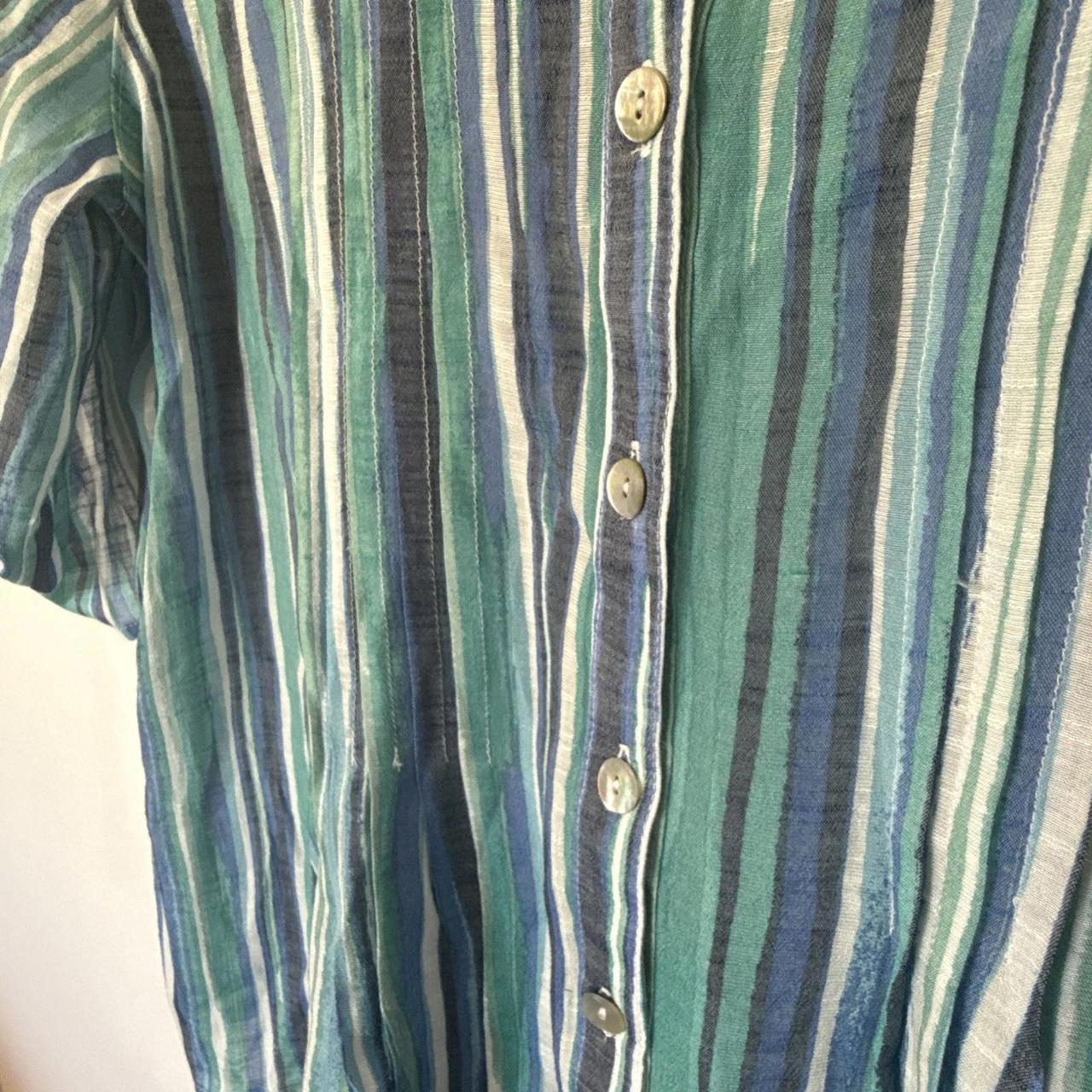 Ruby Rd. Women's Top - Blue - M – Ruby Rd Top Flo… - image 5